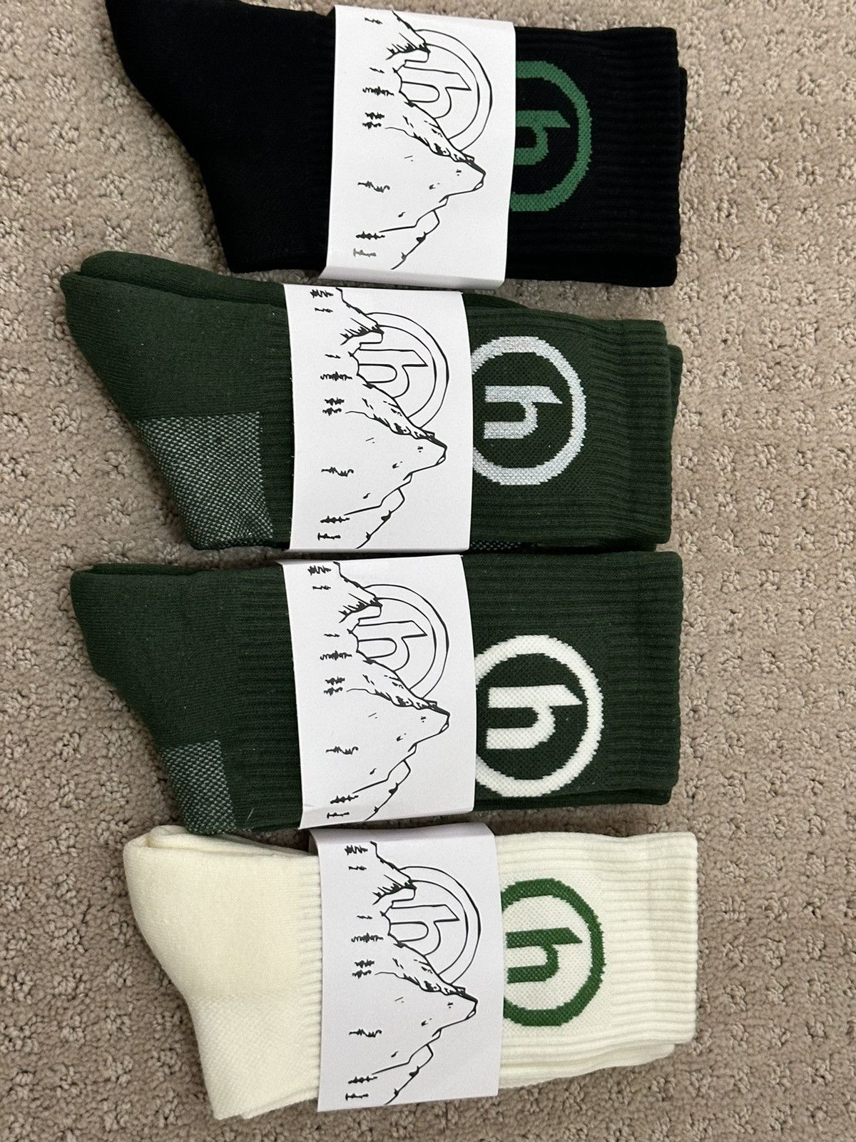 Hidden Ny Socks Black | Grailed