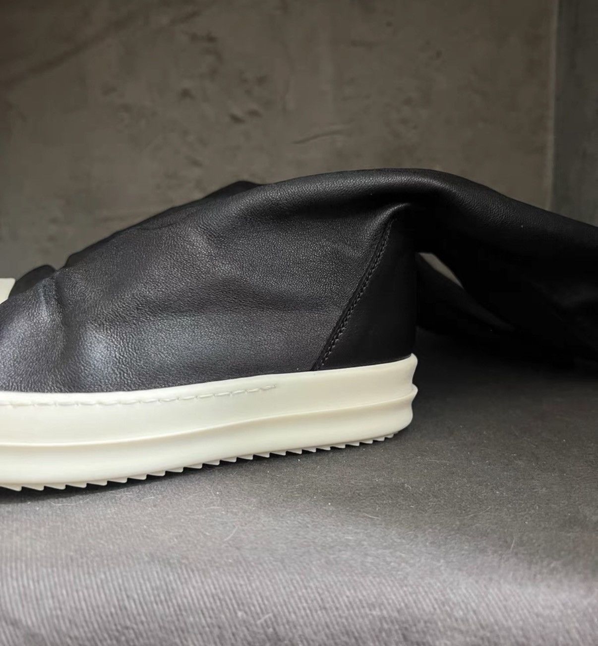 Rick Owens Rick Owens Mainline 17FW LNSP Lambskin Mid-Calf Boots Size US 5 / IT 35 - 3 Thumbnail