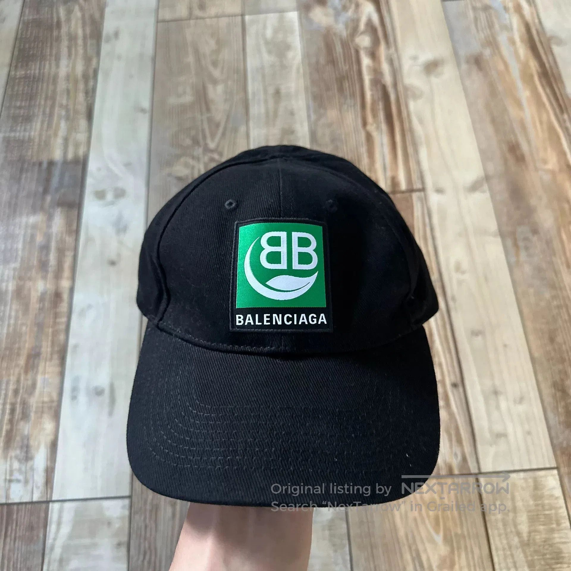 Balenciaga Balenciaga Eco Patch Logo Black Cap. Size ONE SIZE - 2 Thumbnail