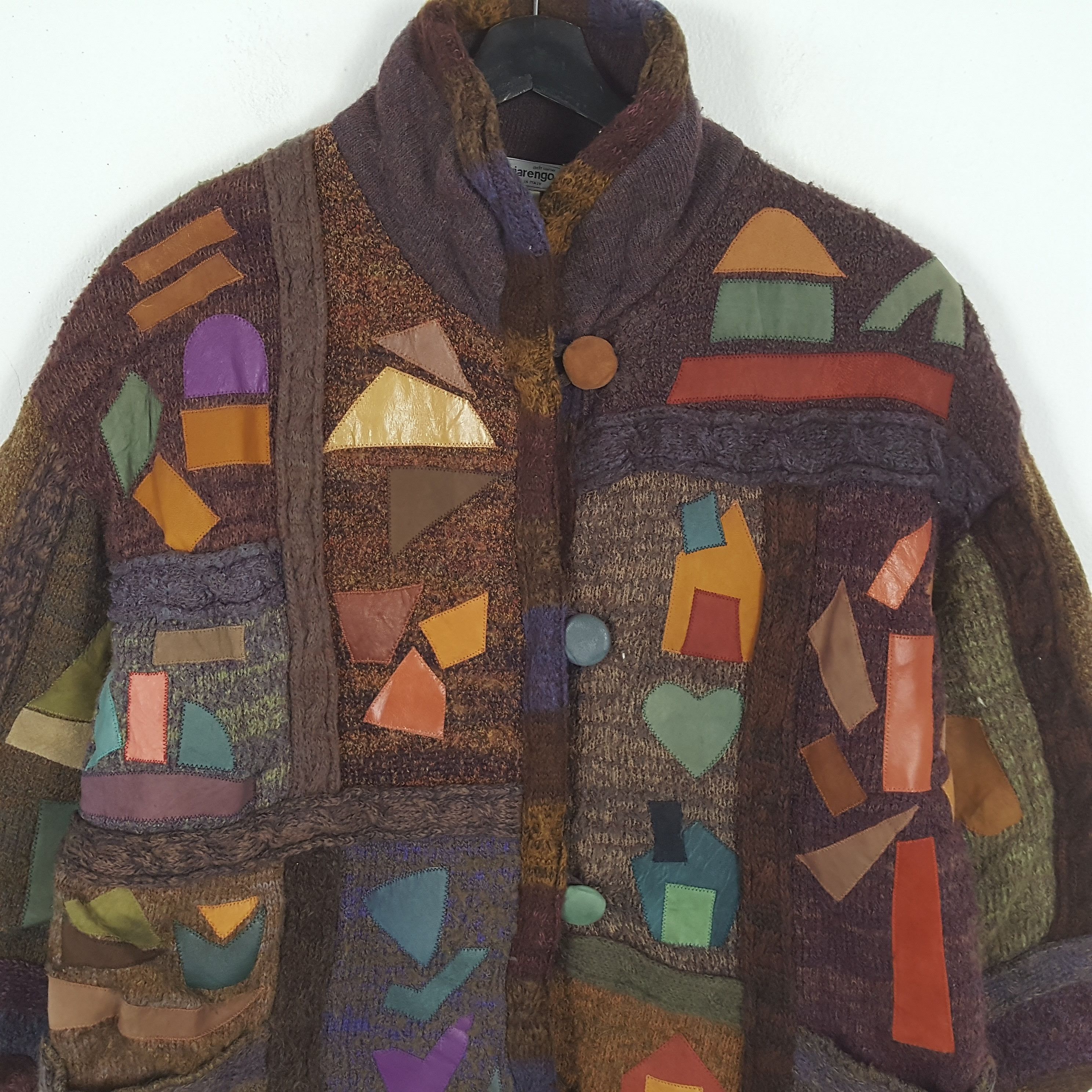 Designer × Vintage ADRIANO VIARENGO Fashion Design Style Jacket Size US XL / EU 56 / 4 - 2 Thumbnail