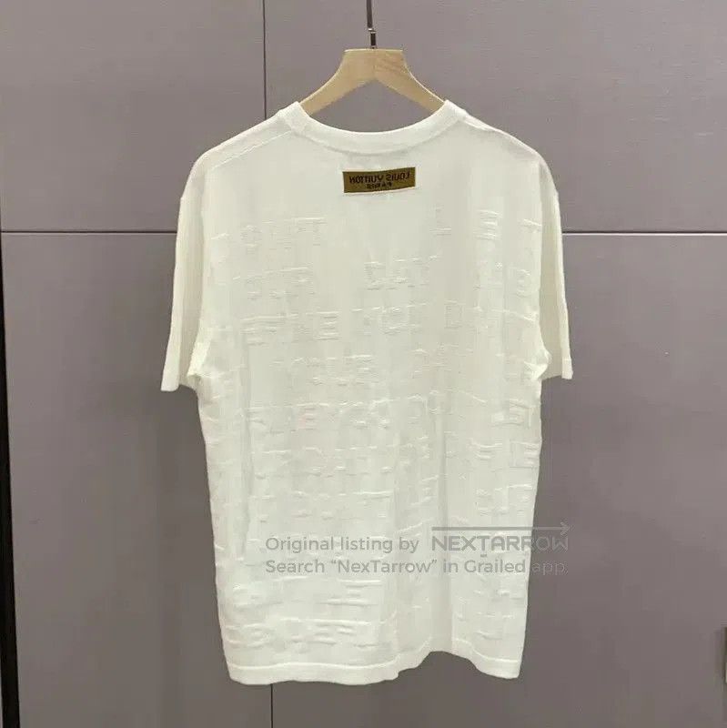 Louis Vuitton Louis Vuitton Summer White Cotton T. Size M / US 6-8 / IT 42-44 - 2 Thumbnail
