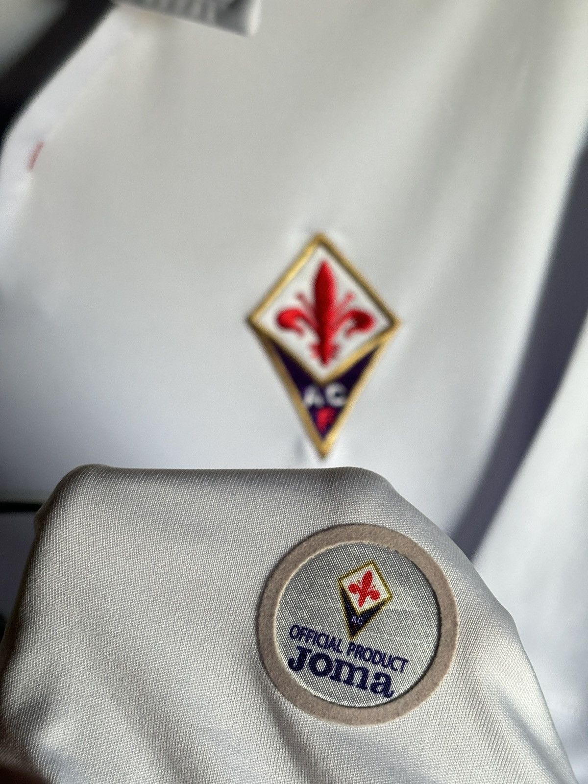 Joma Fiorentina 2013/14 away jersey nameset Mario Gomez Size US L / EU 52-54 / 3 - 4 Thumbnail