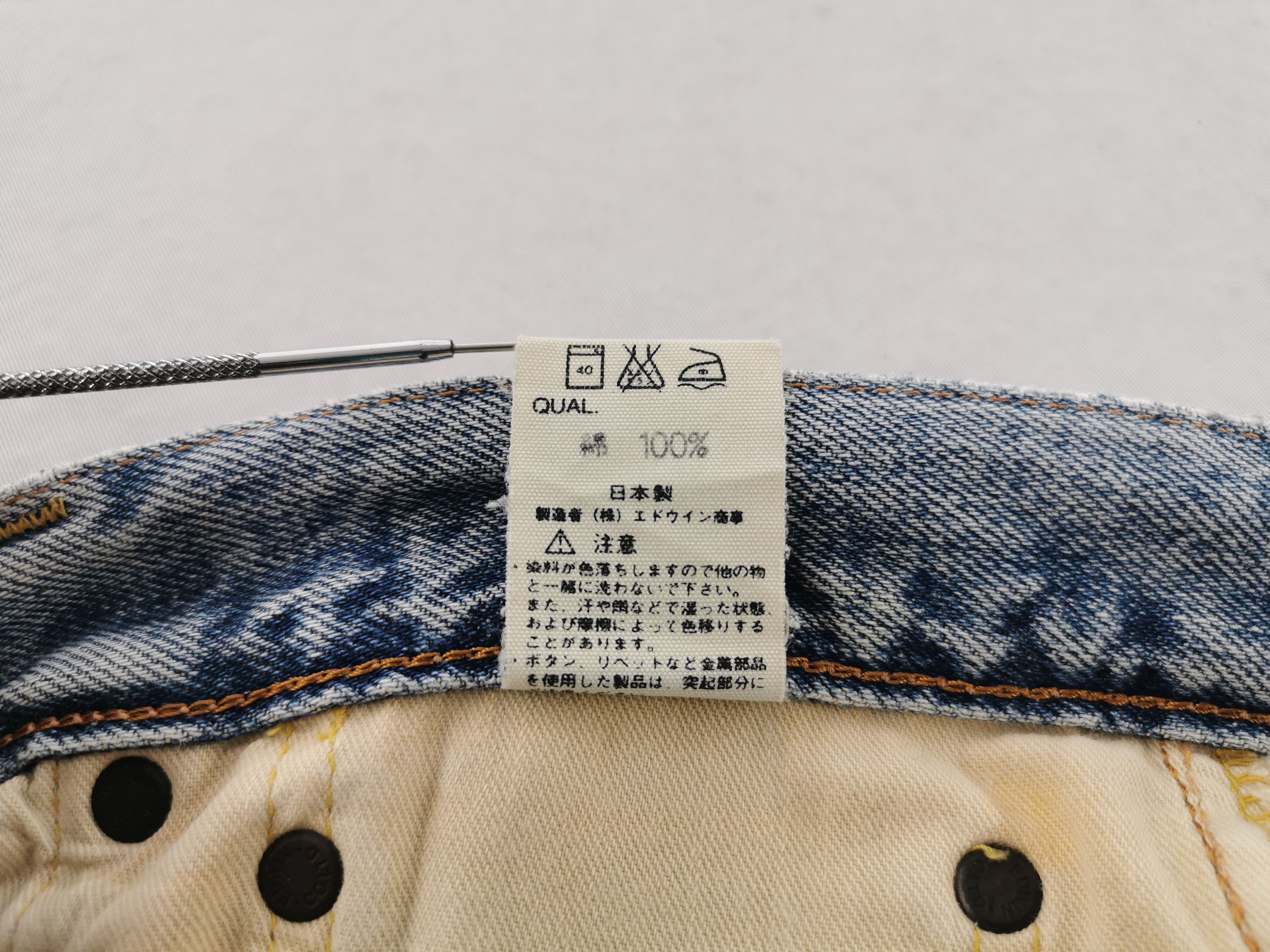 Edwin Distressed Edwin Lot 505X Selvedge Denim Made In Japan Size US 26 / EU 42 - 9 Thumbnail