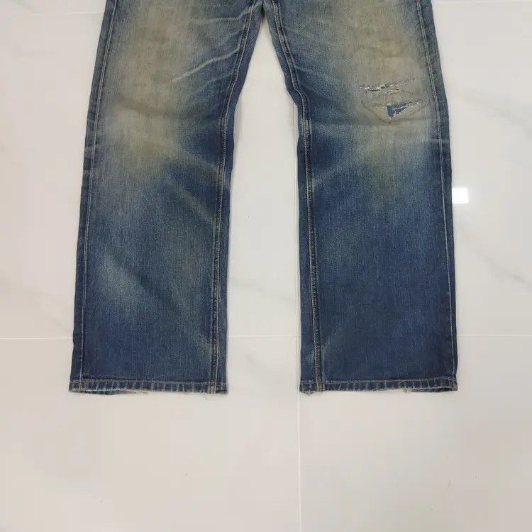 Jean × Vintage LEE RIDER BLUE JEANS PANTS Size US 32 / EU 48 - 3 Thumbnail