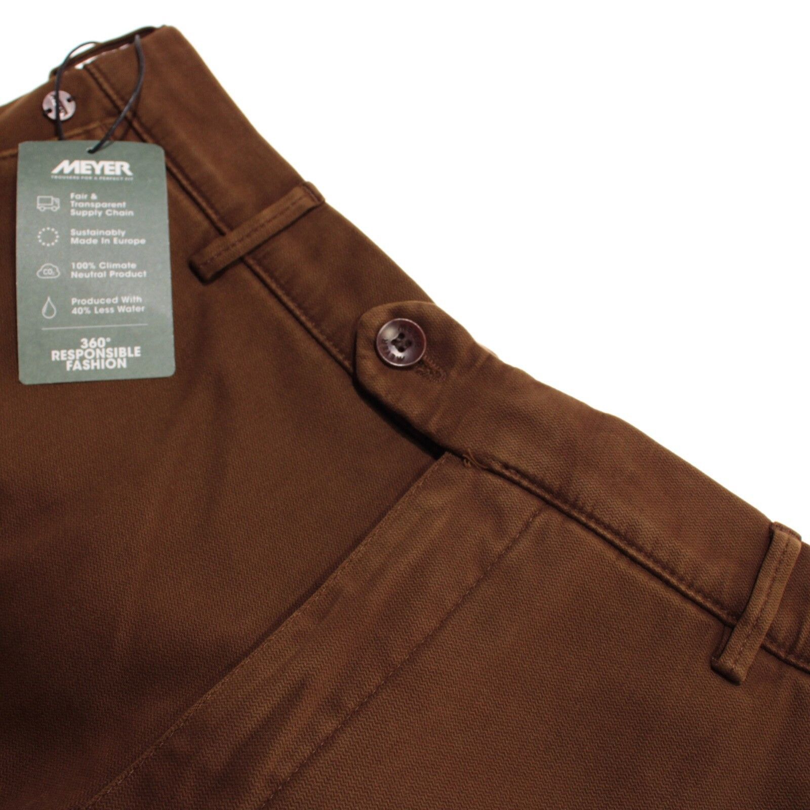 Other Meyer New with tags Chino Size 34 US In Brown Size US 34 / EU 50 - 1 Thumbnail