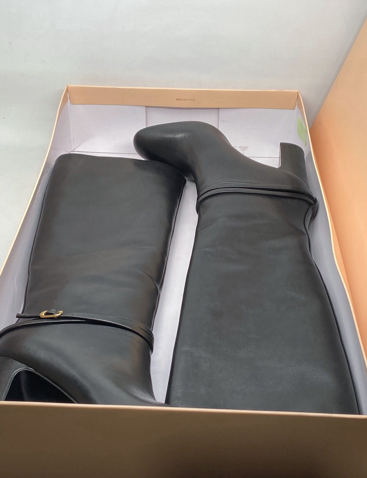 Loeffler Randall Loeffler Randall Solana Leather Buckle Knee Boots size 8.5 Size US 8.5 / IT 38.5 - 12 Thumbnail