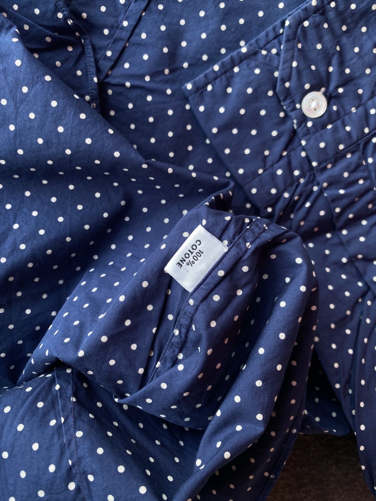 Salvatore Piccolo 💸BINDING OFFER💸 SALVATORE PICCOLO POLKADOT BUTTON UPS SHIRTS Size US L / EU 52-54 / 3 - 6 Thumbnail