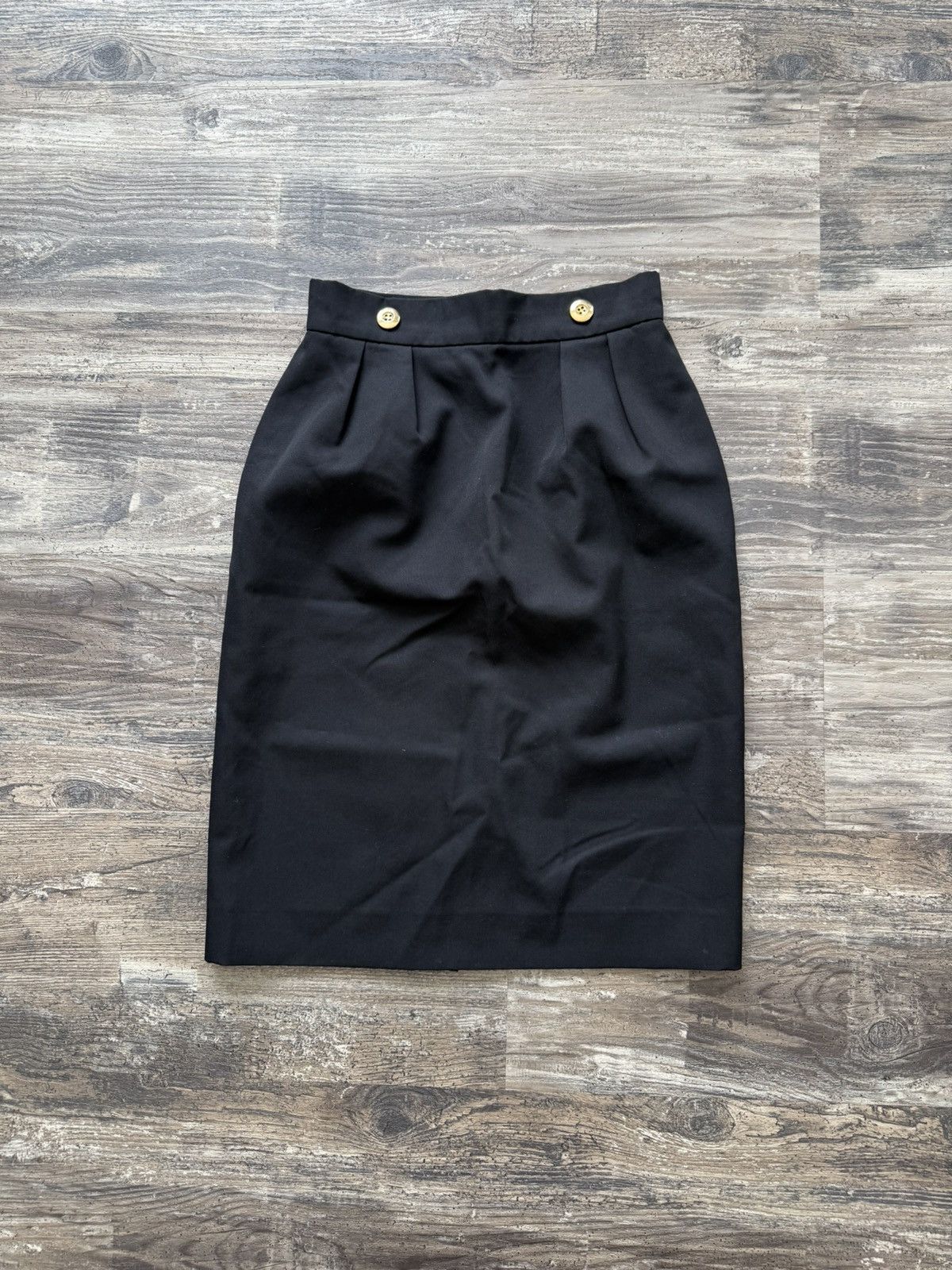 Dior Christian Dior Vintage 2 buttons Pencil Skirt Size 25" / US 0 / IT 36 - 1 Thumbnail