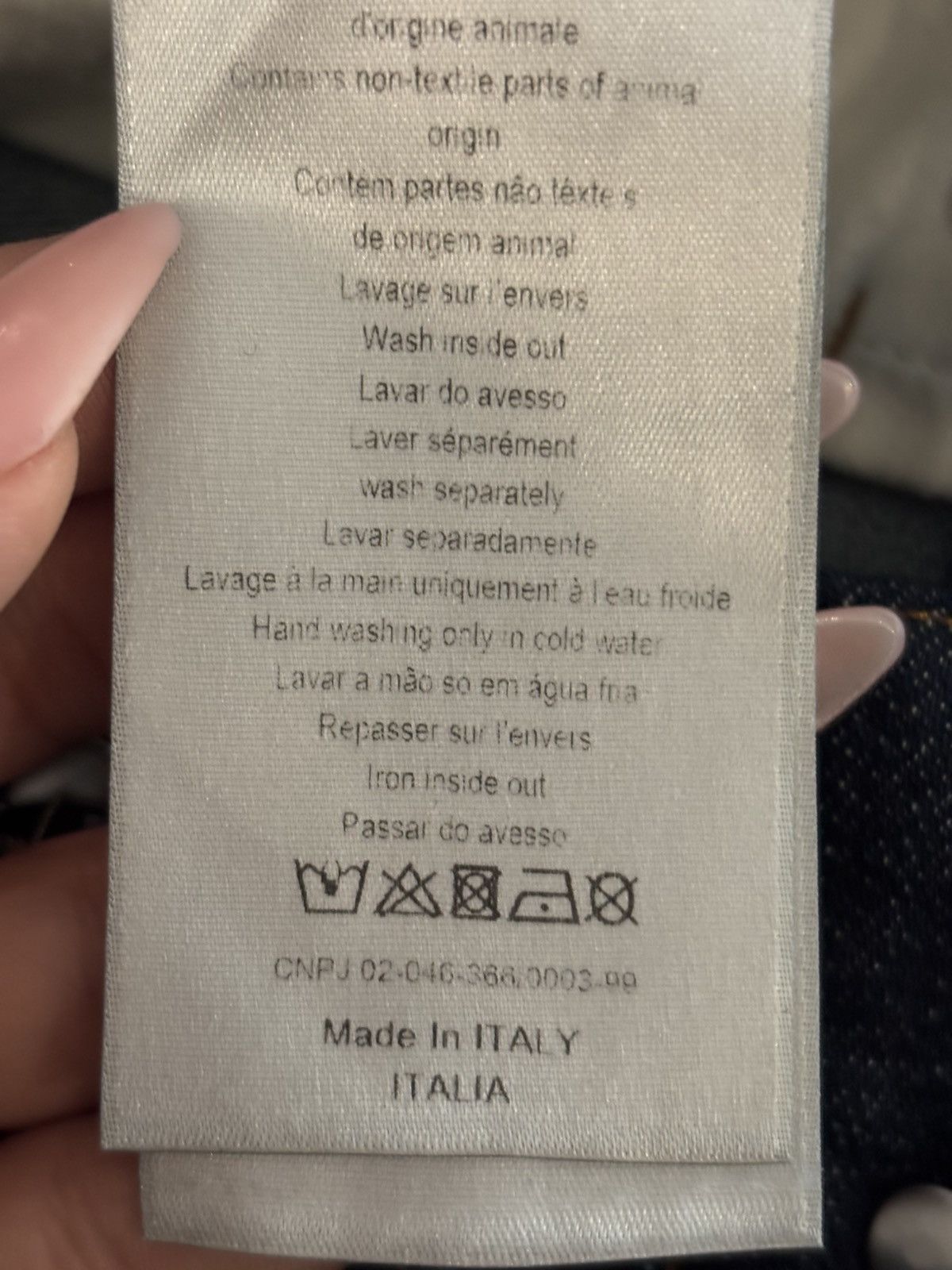 Dior DIOR DENIM SLIM PANTS SIZE 29 Size US 29 - 10 Thumbnail