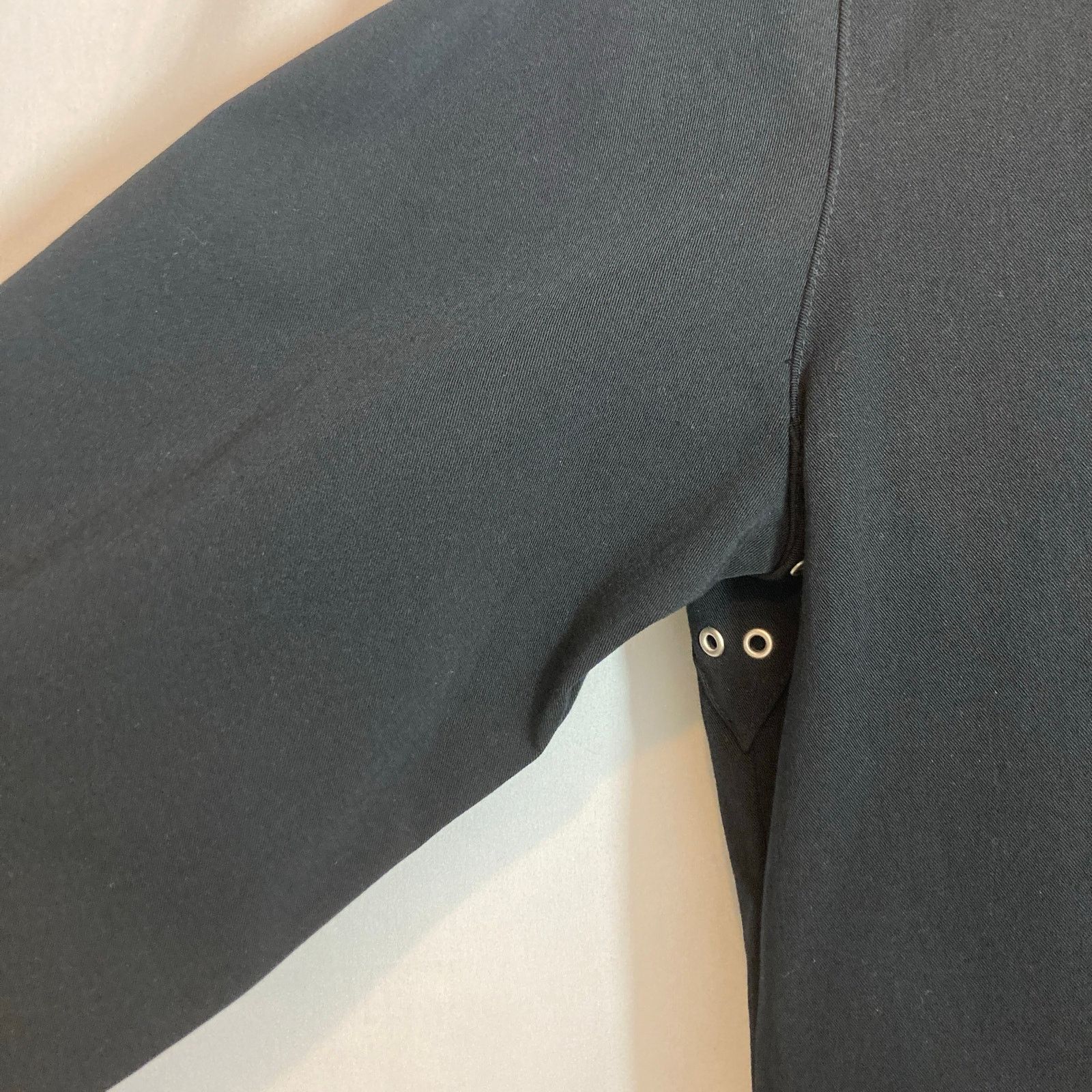 Chicos Chico’s Design Black Utility Two Piece Jacket Pants Set Size 30" / US 8 / IT 44 - 4 Thumbnail