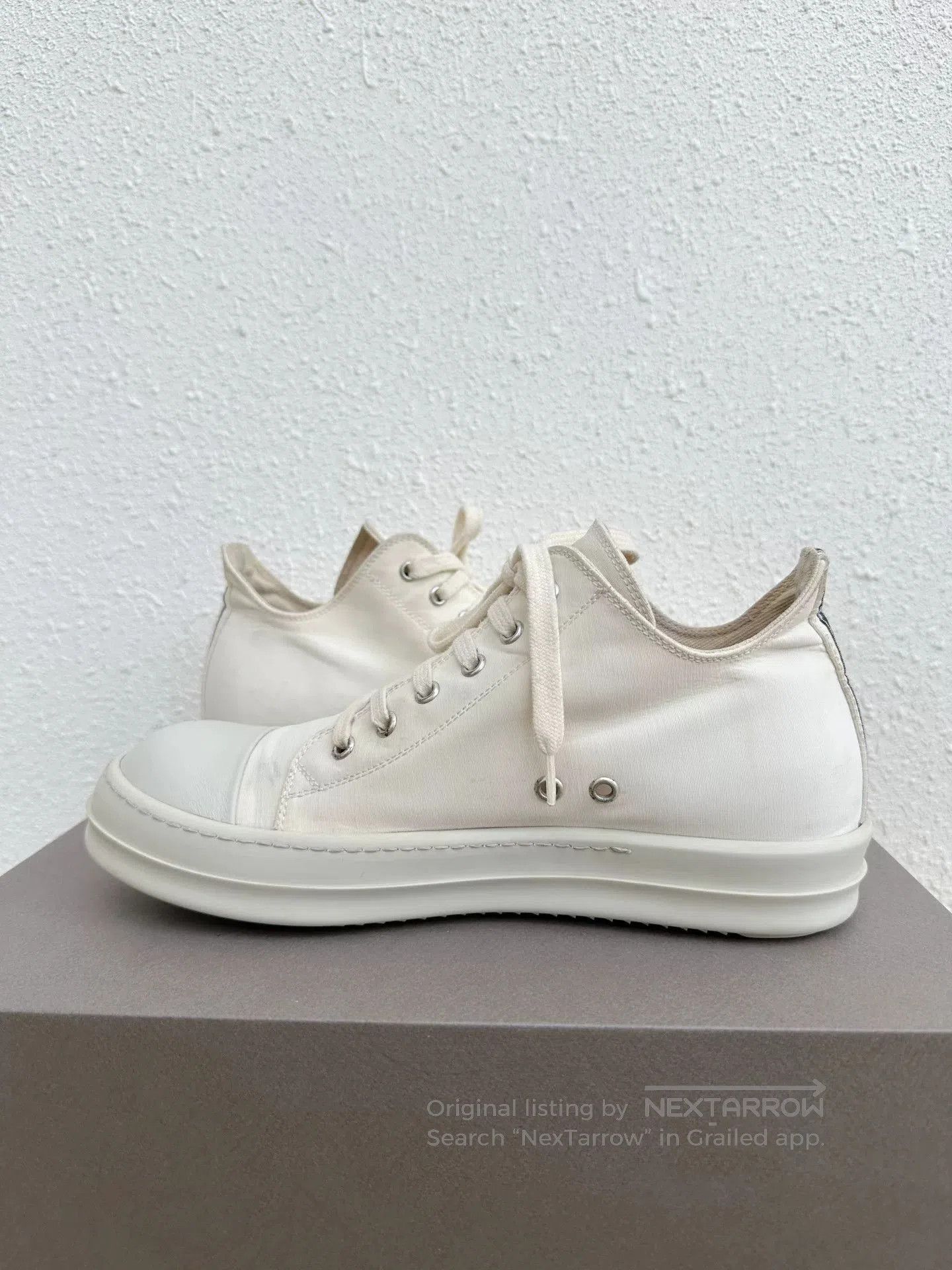 Rick Owens Rick Owens Converse Canvas Low Top. Size US 7 / EU 40 - 5 Thumbnail