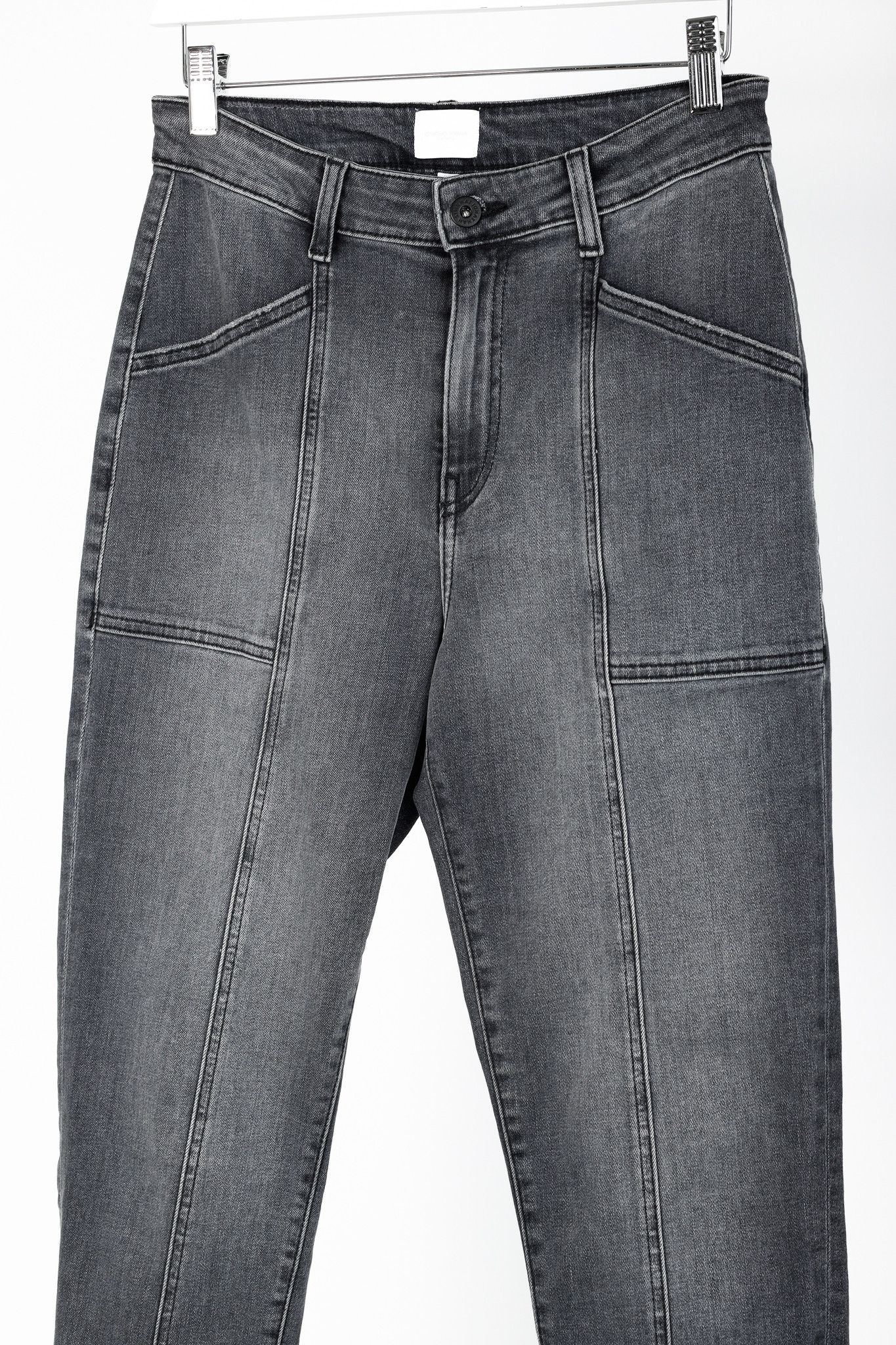 Jonathan Simkhai Jonathan Simkhai Wiley Medium Pebble Denim Joggers Size 28" / US 6 / IT 42 - 3 Thumbnail