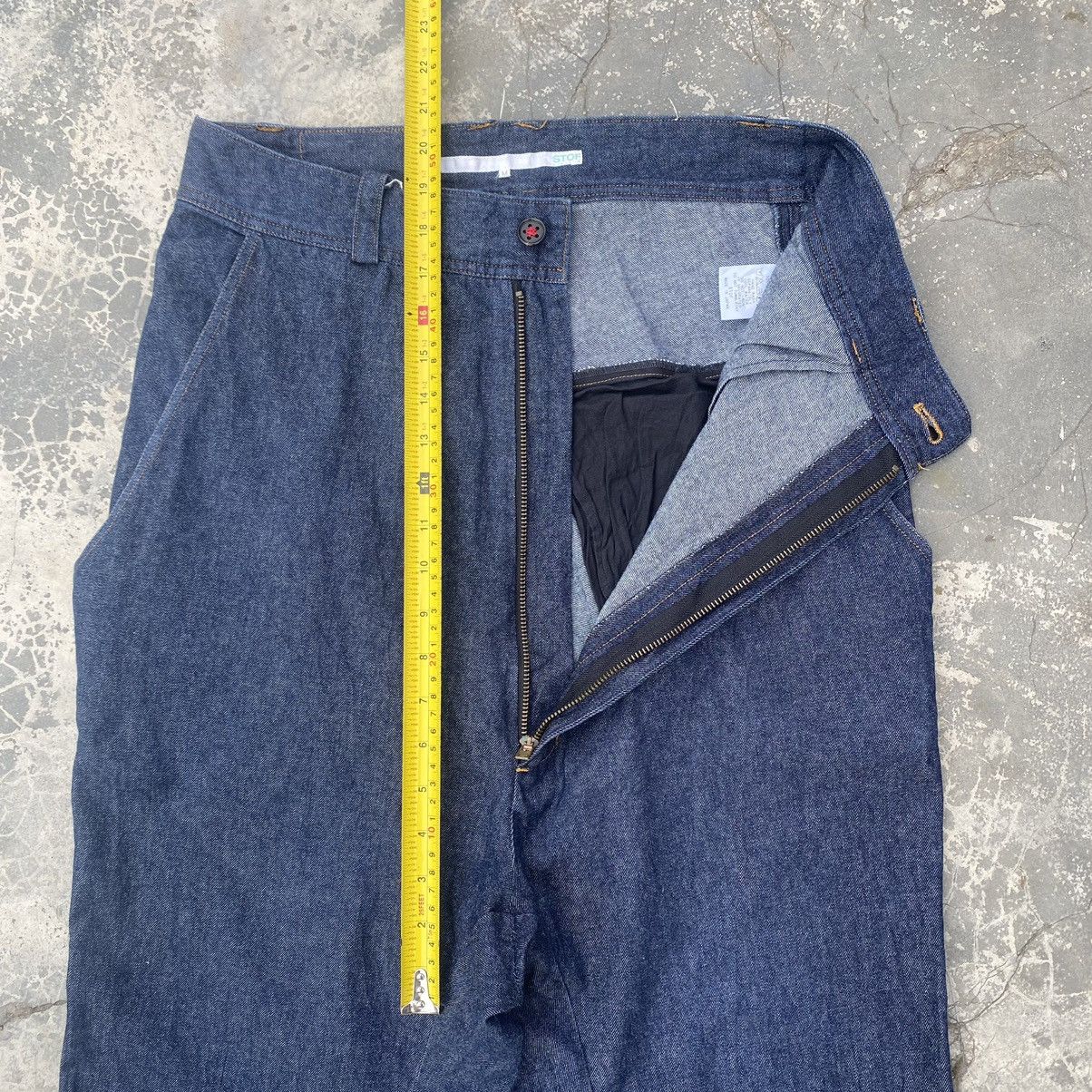 Diet Butcher Slim Skin × Japanese Brand × Kapital STOF Drop Crotch Jeans Size US 30 / EU 46 - 8 Thumbnail