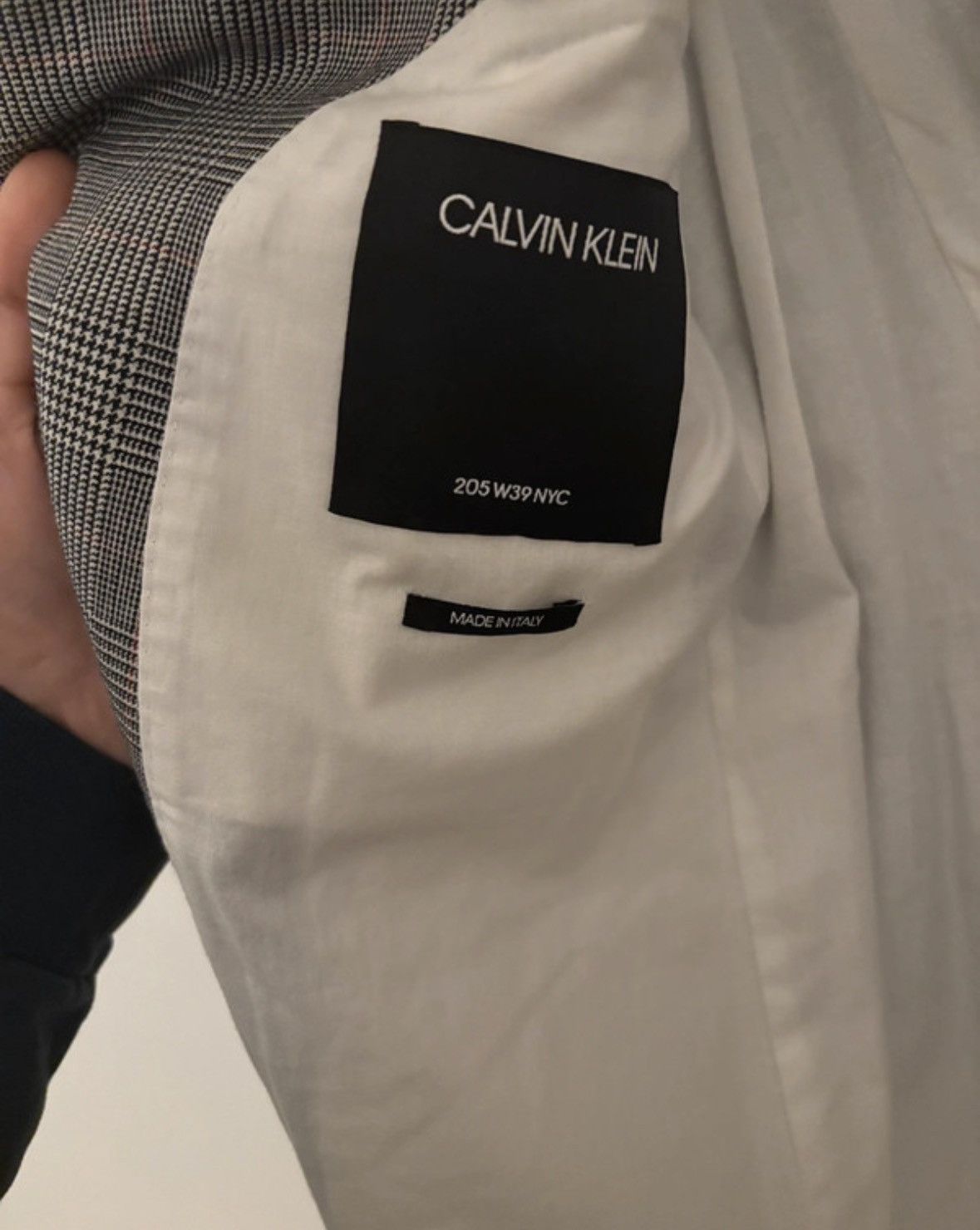 Calvin Klein 205W39NYC Raf blazer Size 46S - 4 Thumbnail