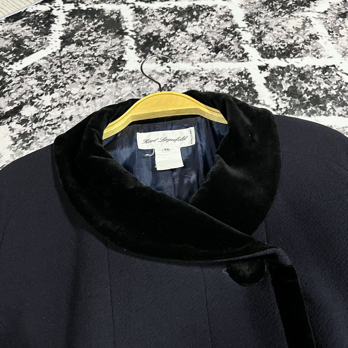 Karl Lagerfeld Karl Lagerfeld vintage long jacket Size S / US 4 / IT 40 - 6 Thumbnail