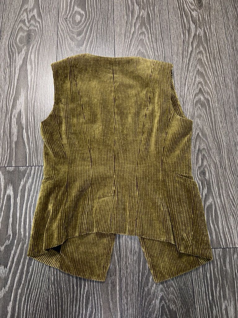 Rundholz Womens Corduroy Vest Gilet Waistcoat Button Closure Size S Size S / US 4 / IT 40 - 10 Thumbnail