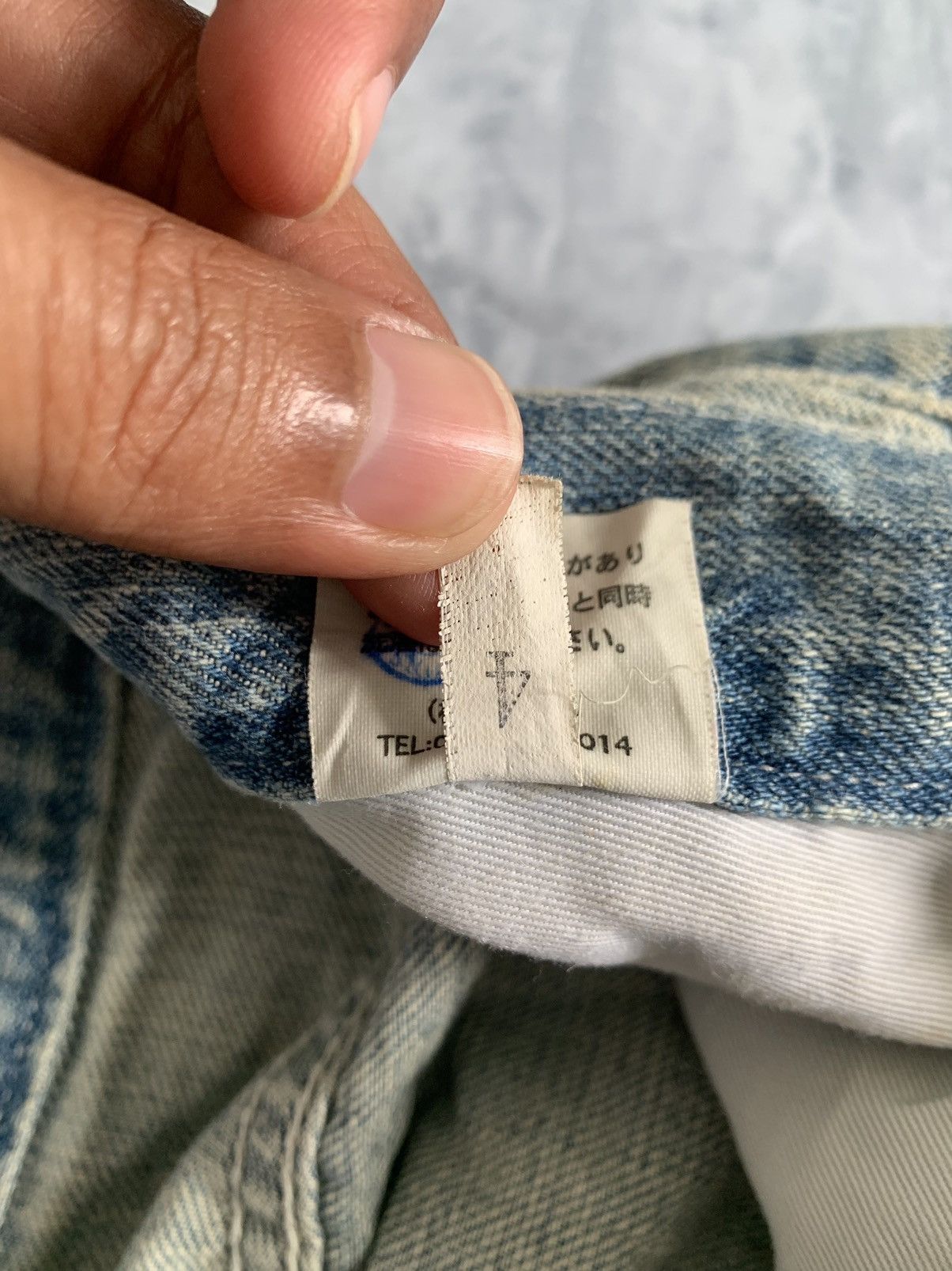 Japanese Brand Rageblue Patches Denim Pants Size US 33 - 23 Thumbnail