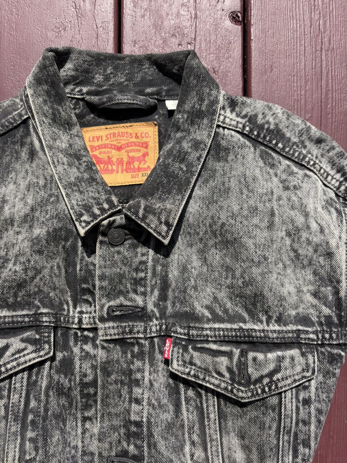 Zara Old School Levi’s Fall Jacket Denim 2xl Size XL / US 12-14 / IT 48-50 - 2 Thumbnail
