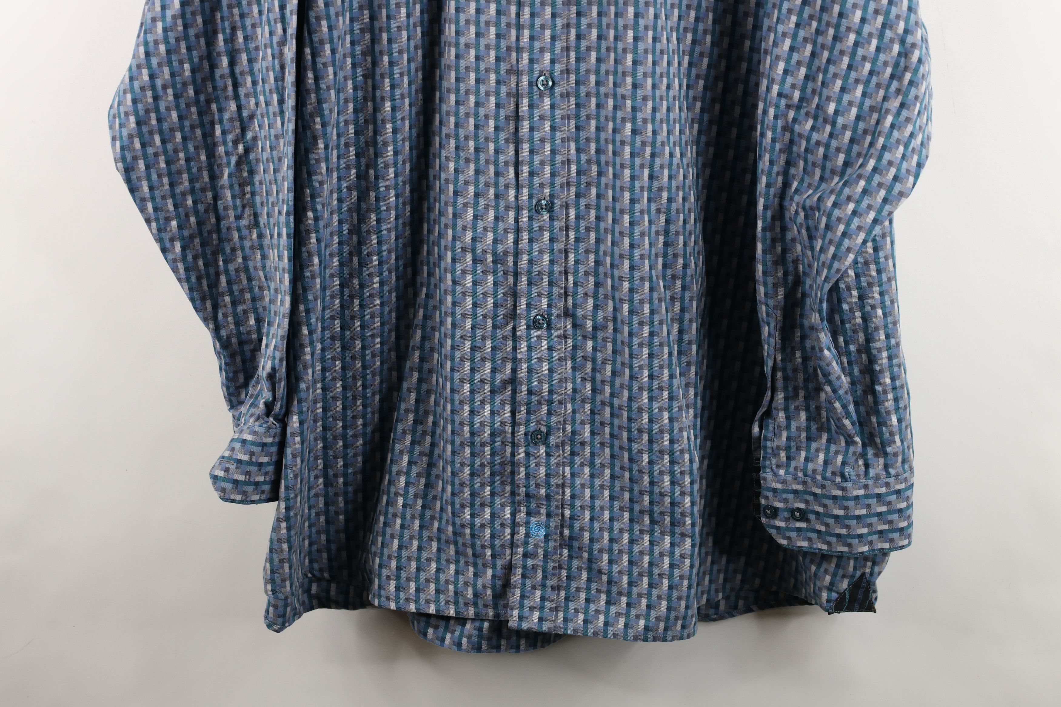 Vintage Vintage Y2K Streetwear Flip Cuff Collared Button Shirt Size US XXL / EU 58 / 5 - 3 Thumbnail