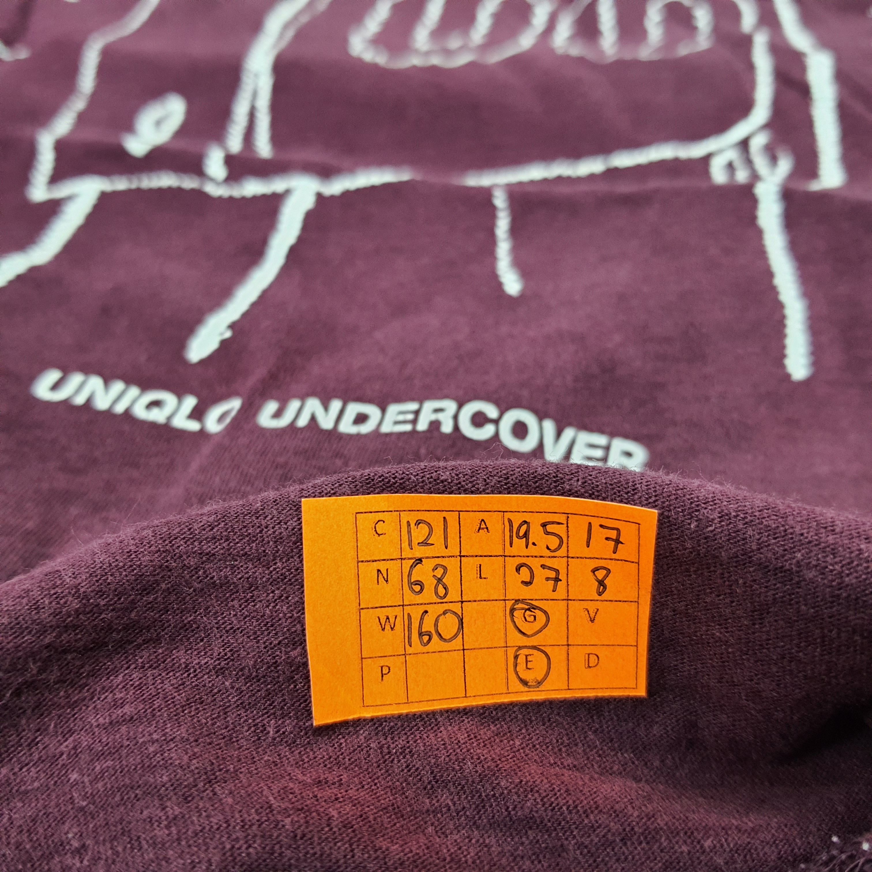 Japanese Brand × Undercover × Vintage Vintage Uniqlo Undercover Streetwear T-shirt Size US M / EU 48-50 / 2 - 9 Thumbnail