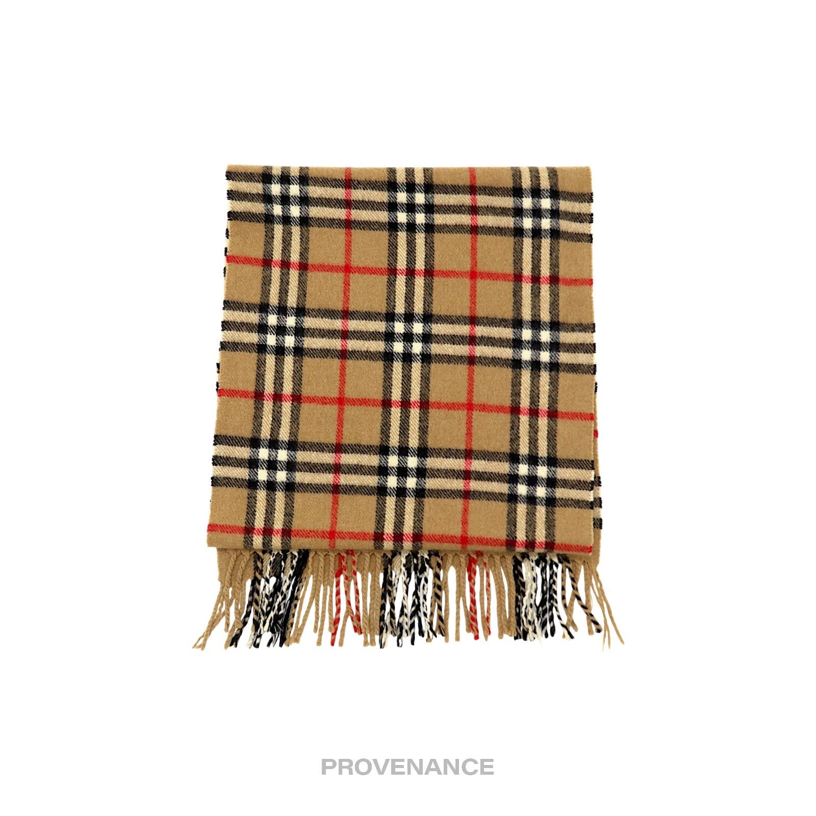 Burberry 🔴 Burberry Scarf - Nova Check Cashmere Size ONE SIZE - 2 Thumbnail