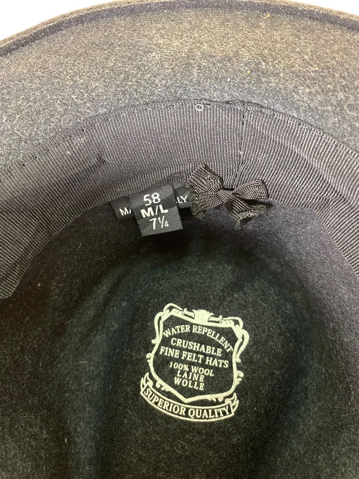 Other Italian Designer Crushable Fine Felt Hats Size ONE SIZE - 9 Thumbnail