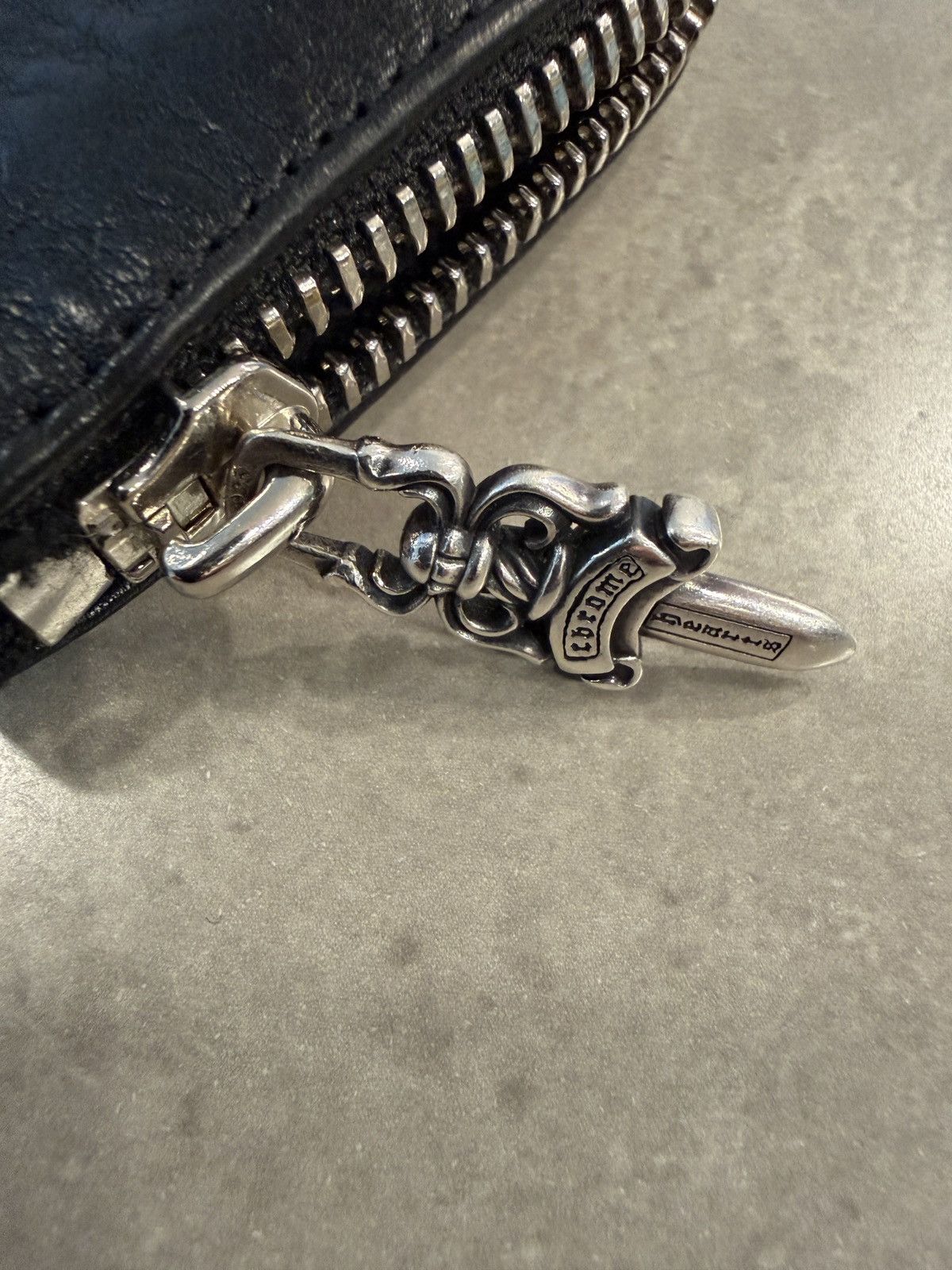 Chrome Hearts Chrome Hearts Tiny Zip Wallet Size ONE SIZE - 5 Thumbnail