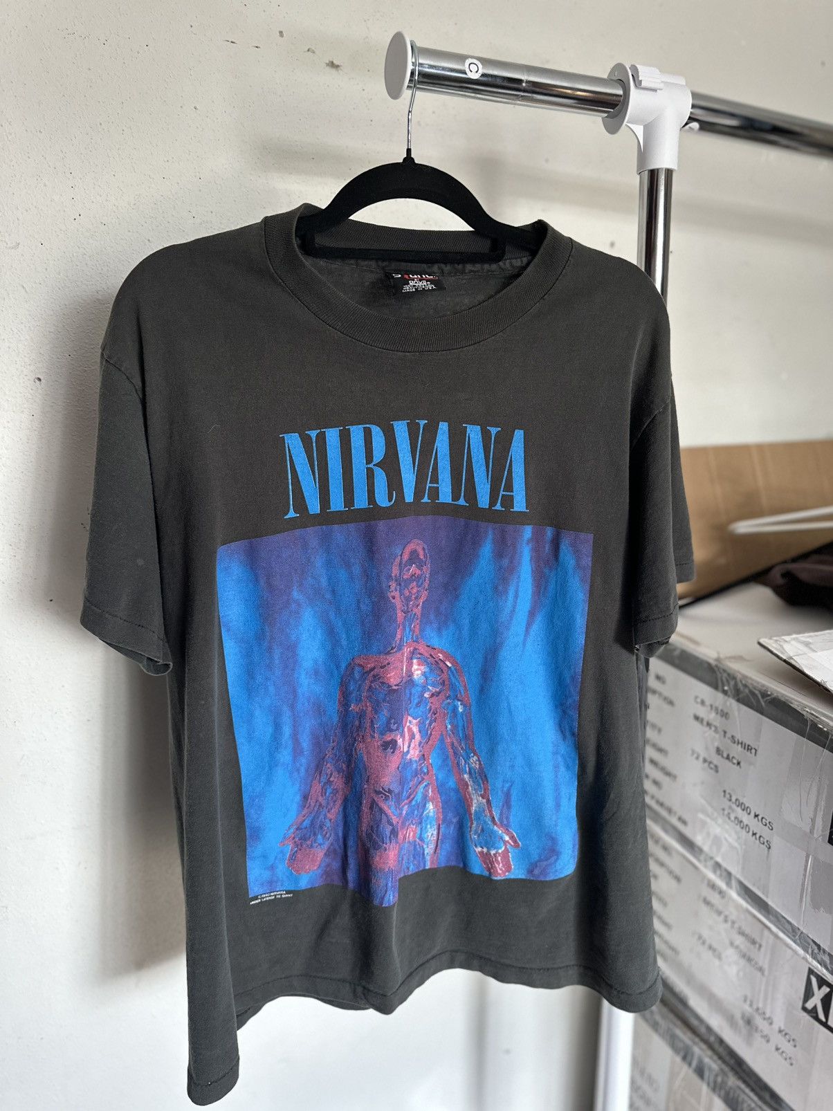 Other Vintage 1992 Nirvana Silver Tee Size US L / EU 52-54 / 3 - 1 Thumbnail
