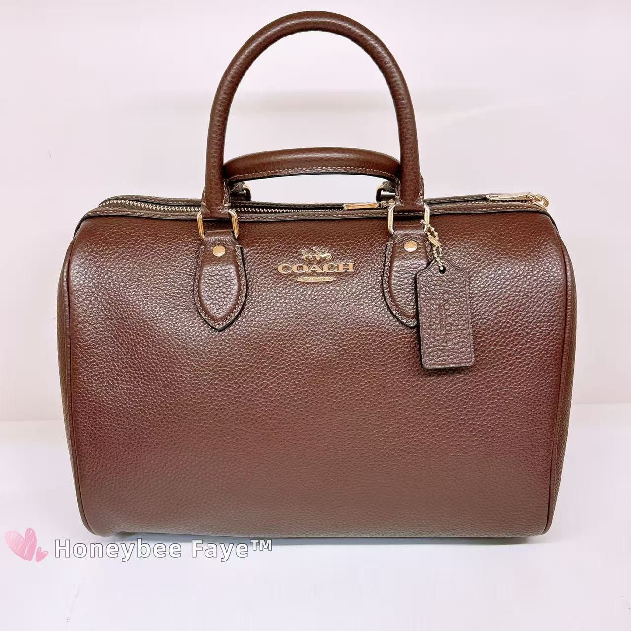バッグ COACH 5266 Leather Satchel Shoulder Bag Coach Coach 5266 Shoulder Bag light brown | Grailed