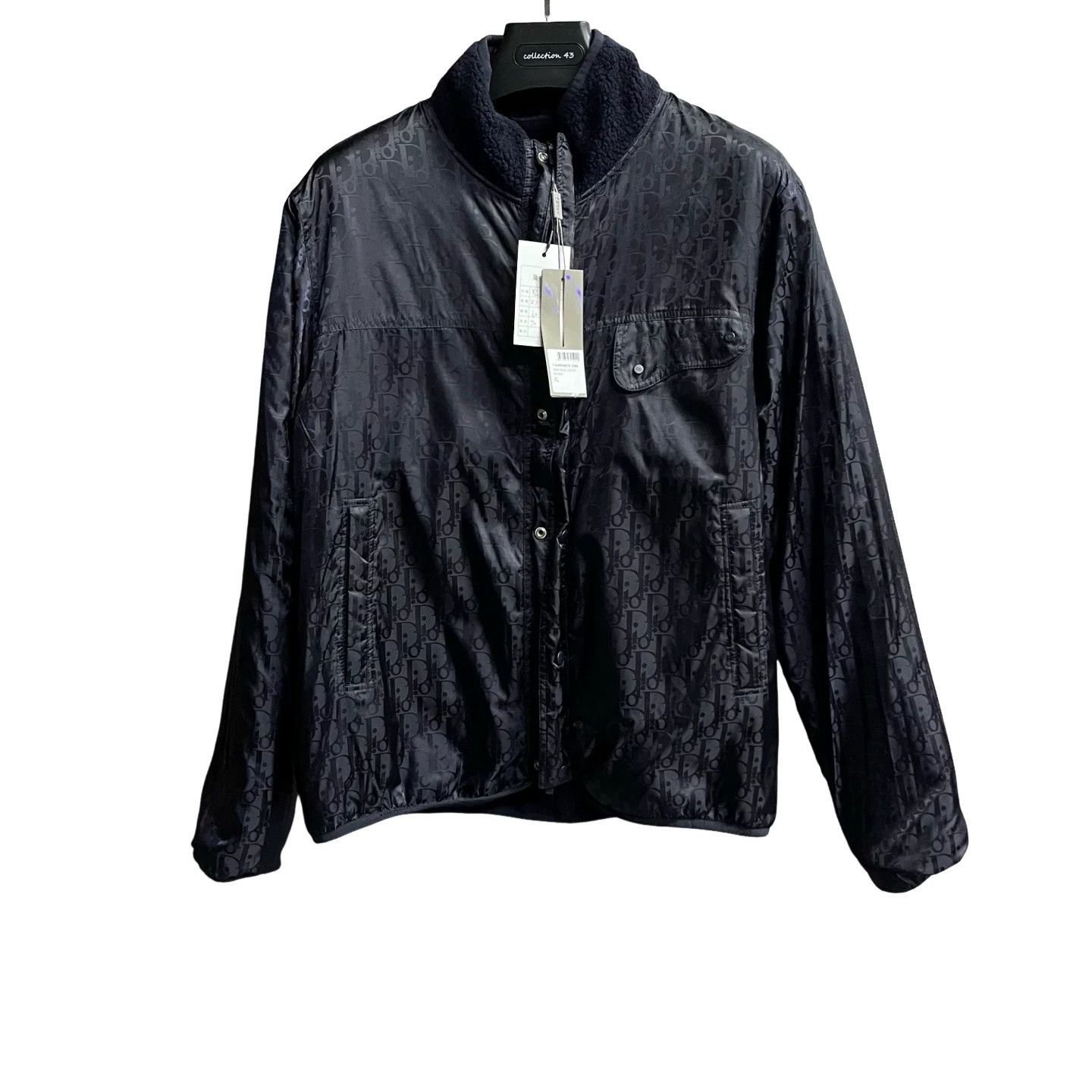 Dior Dior Reversible Oblique Fleece Jacket XL Size US XL / EU 56 / 4 - 1 Thumbnail