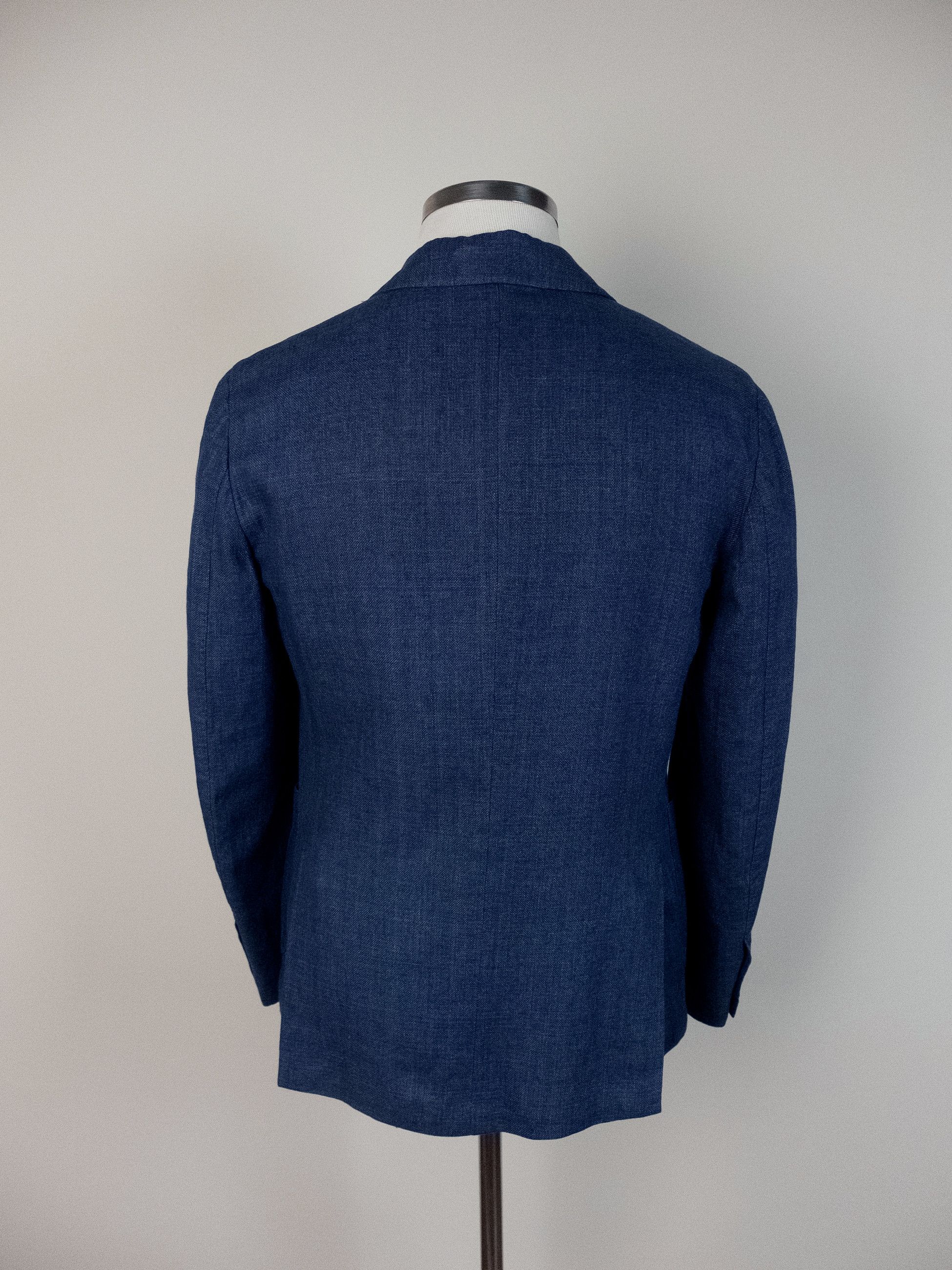 Lardini LARDINI blue linen cotton Spring Summer blazer jacket 40R Size 40R - 2 Thumbnail