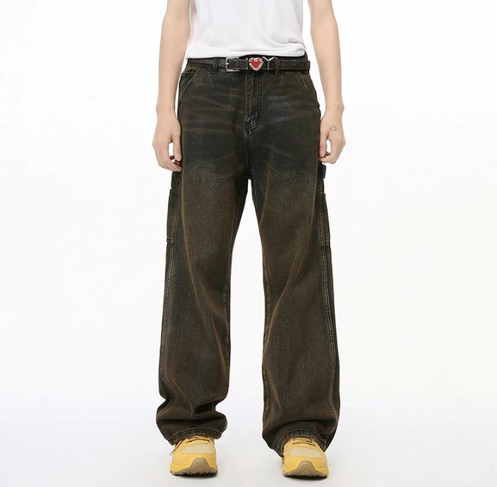 Japanese Brand × Jean Men's Denim Pants Loose Size US 31 - 3 Thumbnail