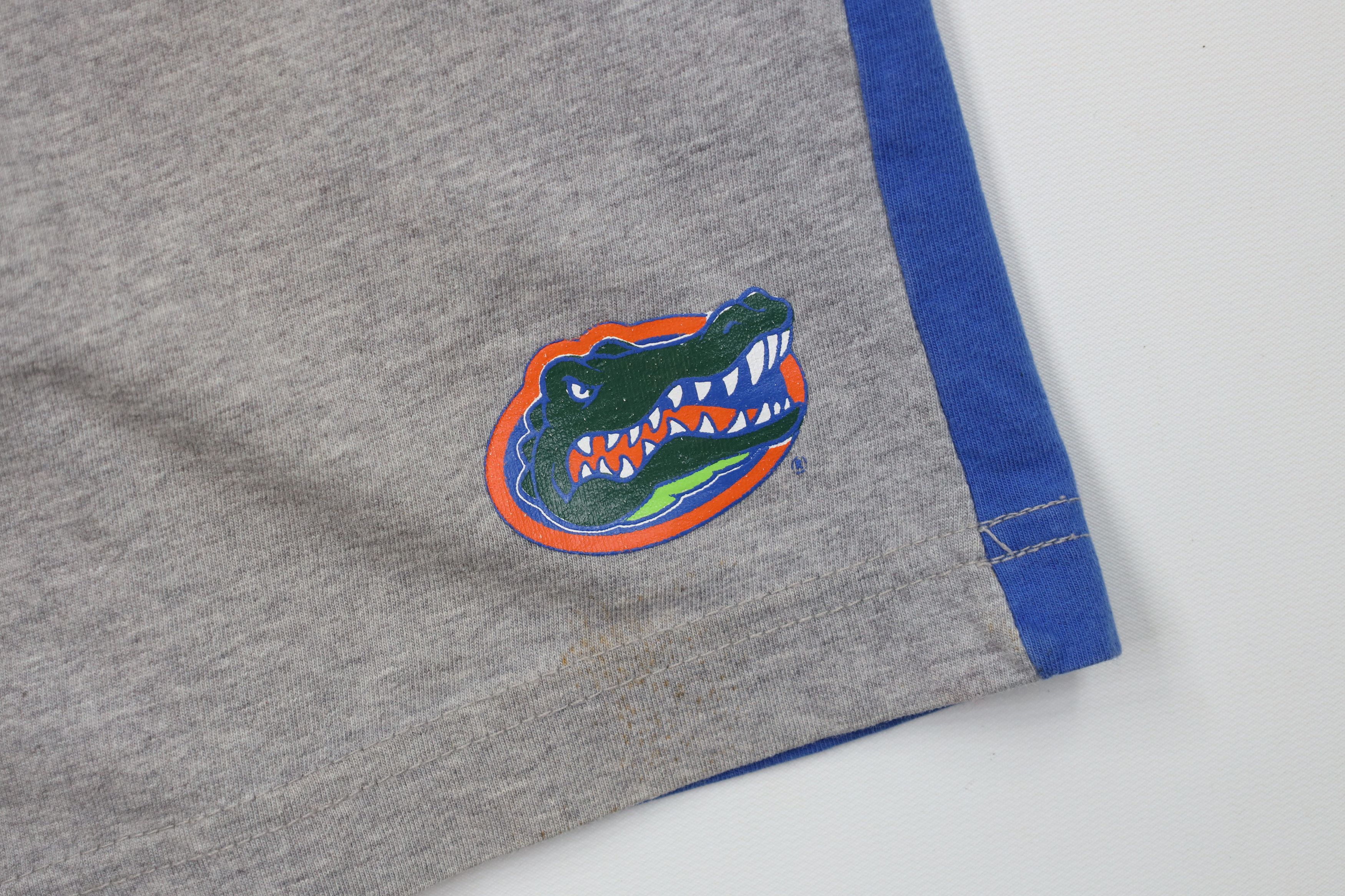 Starter Vintage 90s Starter University of Florida Shorts Gray Blue Size US 32 / EU 48 - 5 Thumbnail