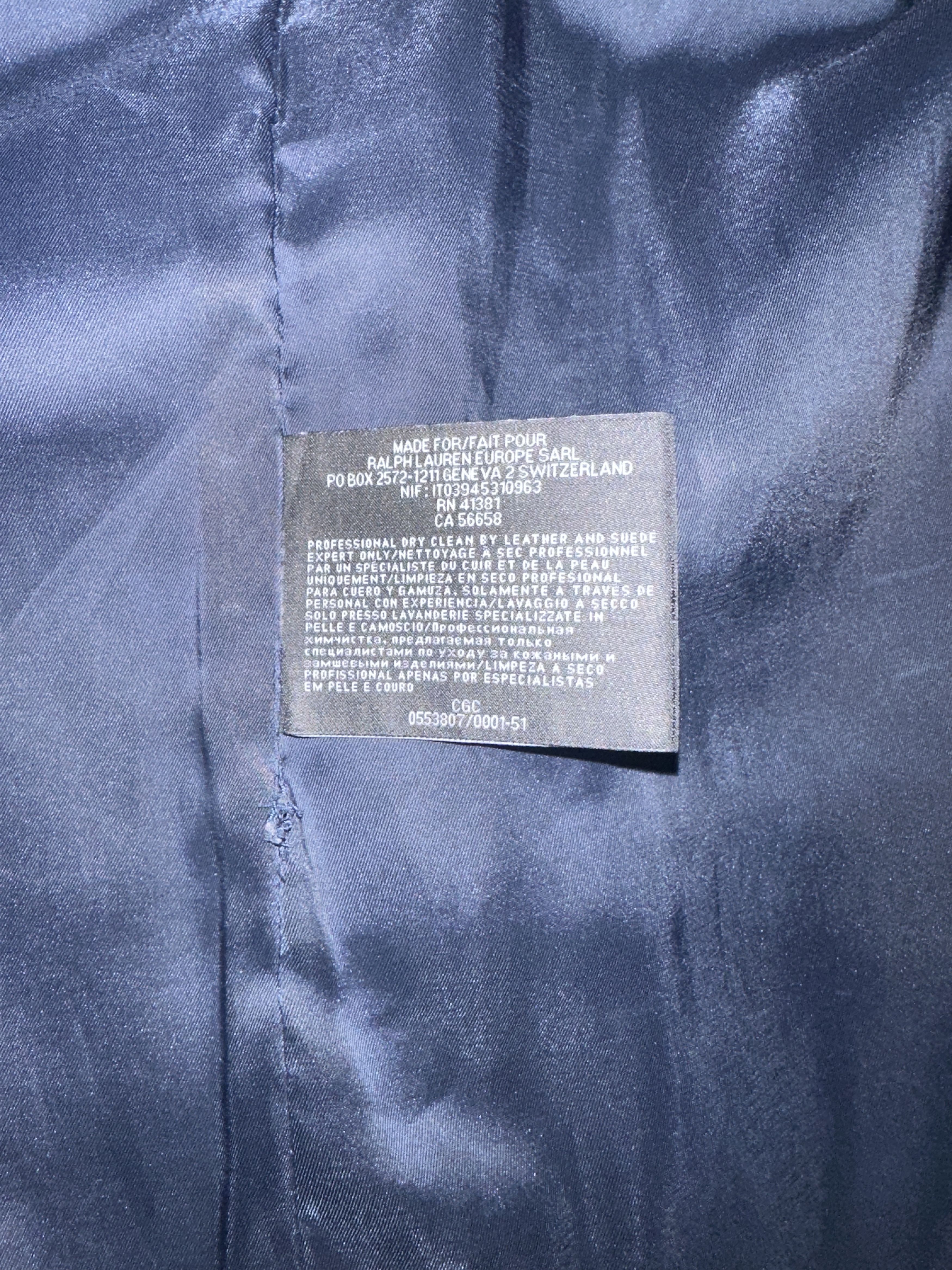 Ralph Lauren Ralph Lauren Private Label Seude Jacket Size US XL / EU 56 / 4 - 6 Thumbnail