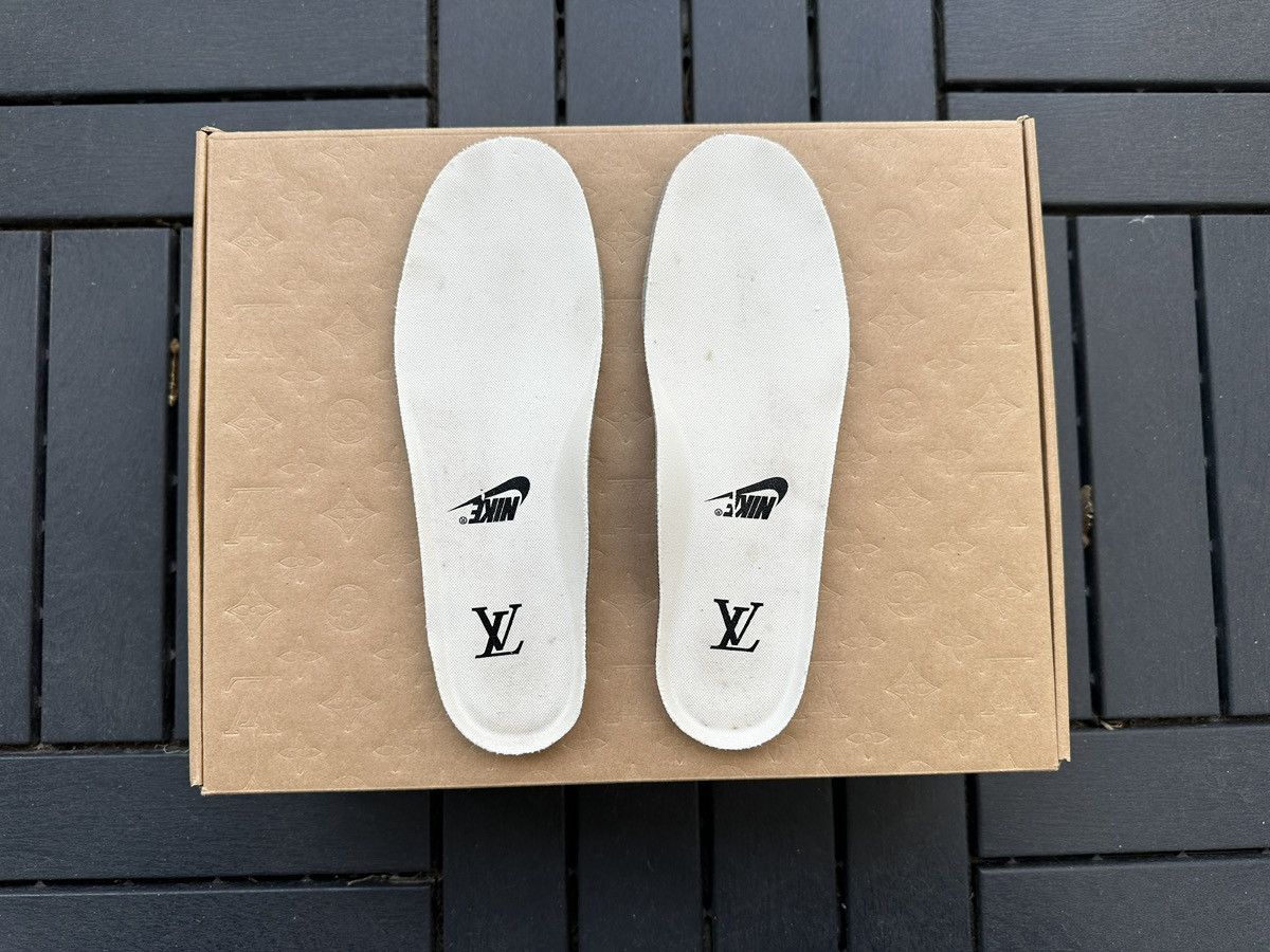 Louis Vuitton Louis Vuitton Nike Air Force 1 Low Gold Size US 6 / EU 39 - 8 Thumbnail