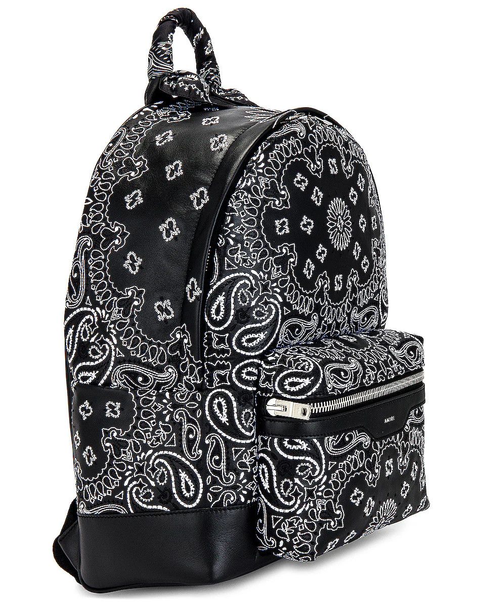 Amiri o1gr1nt0924 Size: OS / Bandana Classic Backpack in Black Size ONE SIZE - 3 Thumbnail