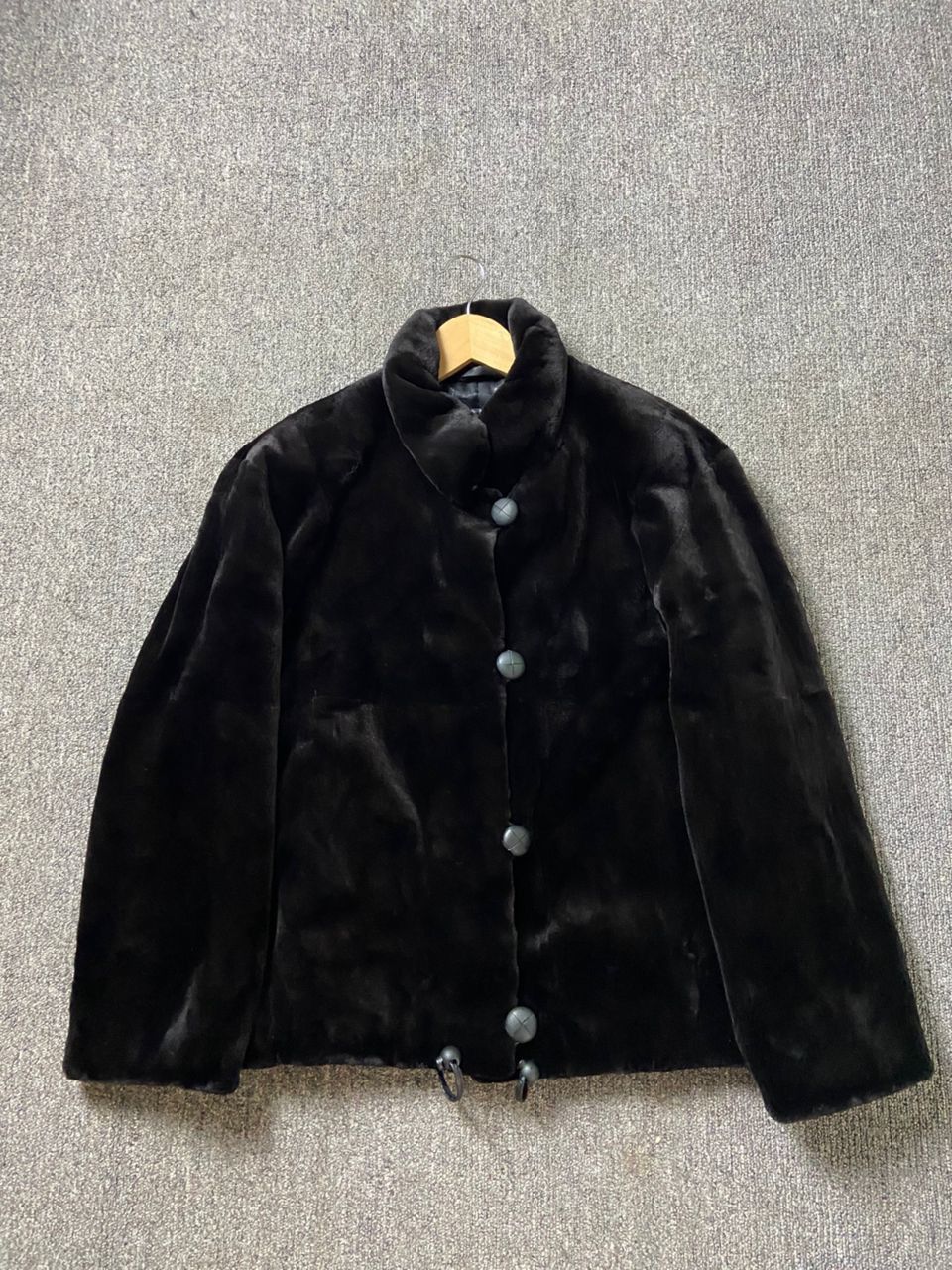 Japanese Brand Junko Yamamoto Fur Jacket with Buttons (194) Size US S / EU 44-46 / 1 - 1 Thumbnail