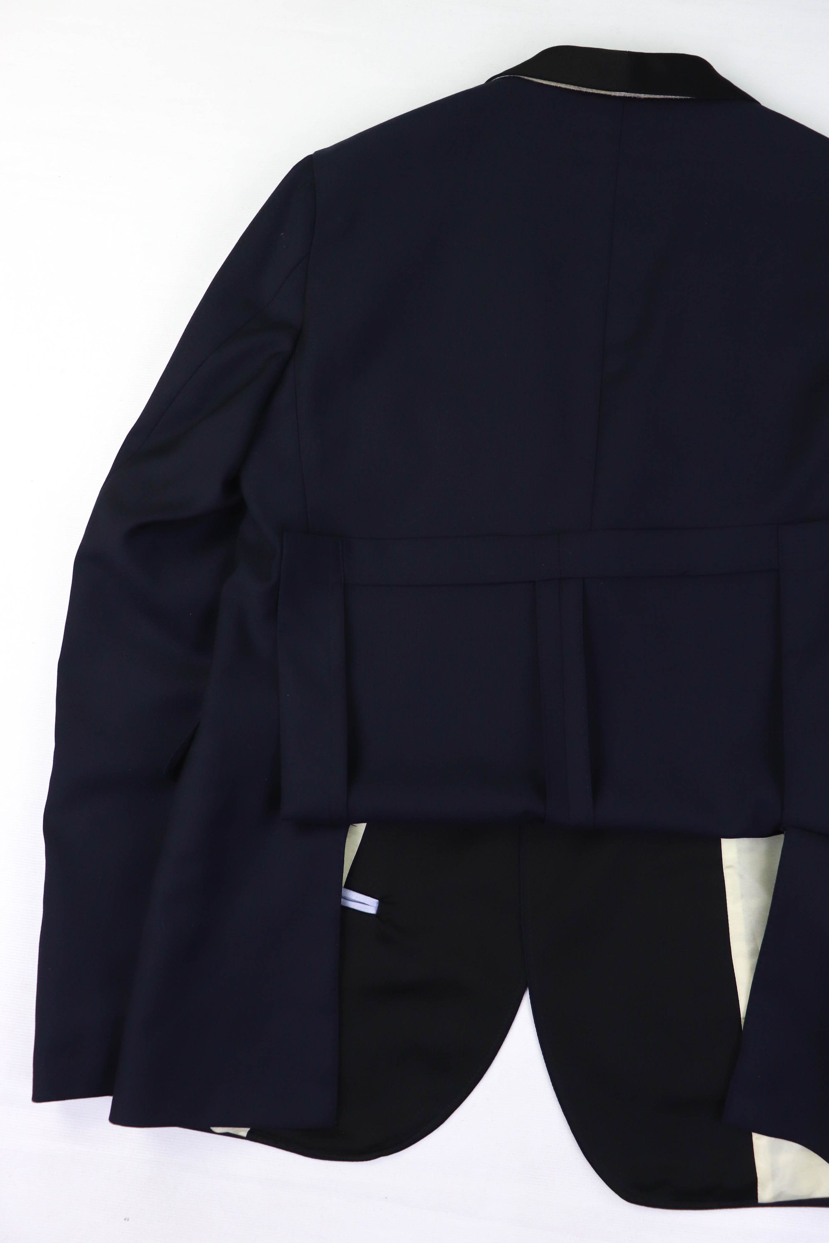 Gant GANT New Haven Navy Wool Gold Buttons Tuxedo Blazer Jacket Size 40R - 13 Thumbnail