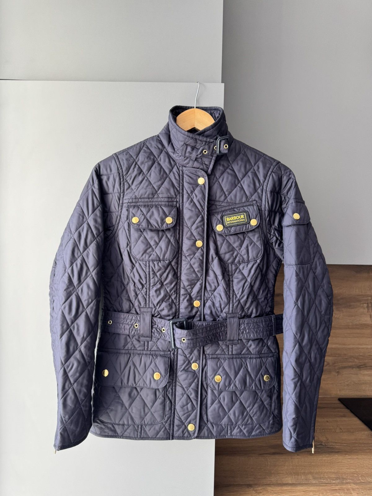 Barbour Barbour International Polarquilt belted jacket size UK 6 Size US S / EU 44-46 / 1 - 1 Thumbnail