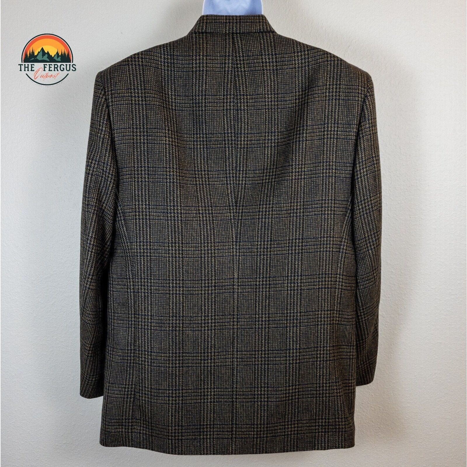 Oscar De La Renta Oscar De La Renta Heritage Wool Blazer Sport Coat Sz 42R Size 42R - 3 Thumbnail