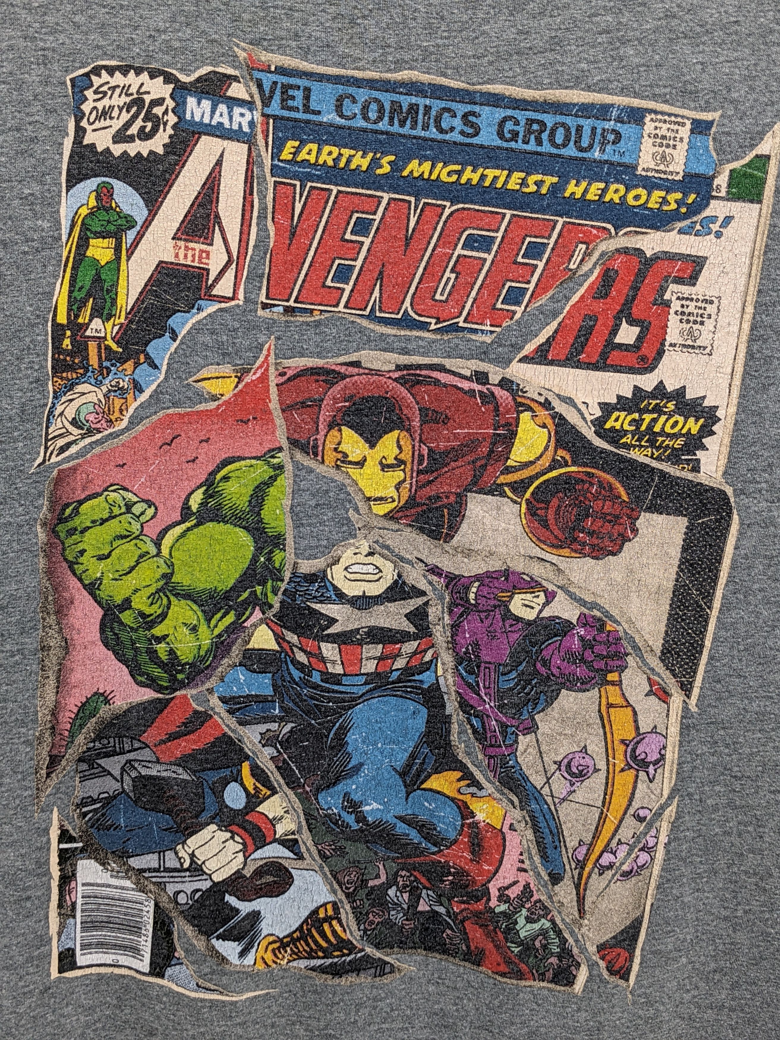 Marvel Comics AVENGERS Movie X Marvel Comics Tshirt Size US XXL / EU 58 / 5 - 3 Thumbnail