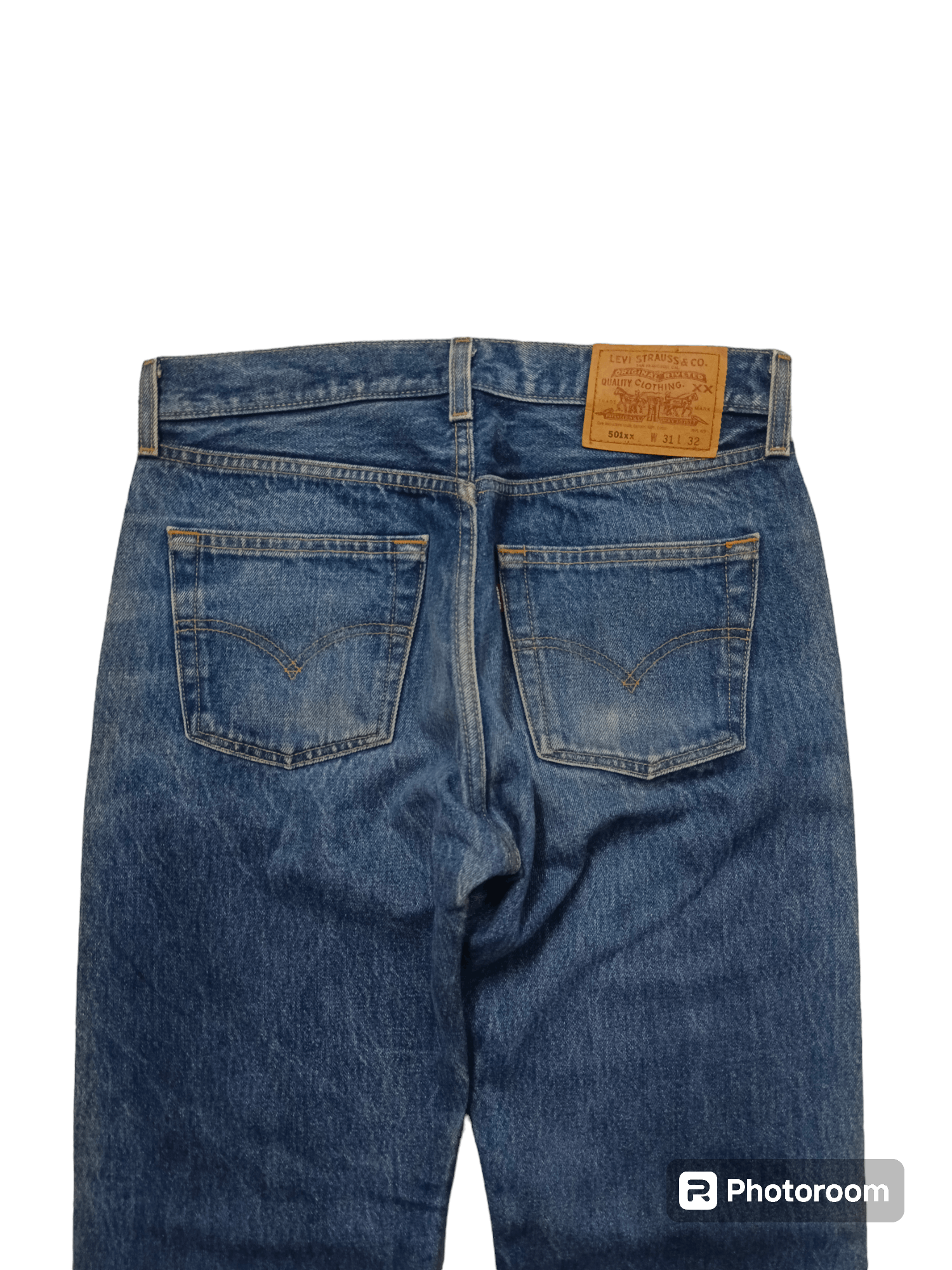 Levi's 501xx VINTAGE 2000s LEVIS DENIM PANTS Size US 29 - 4 Thumbnail