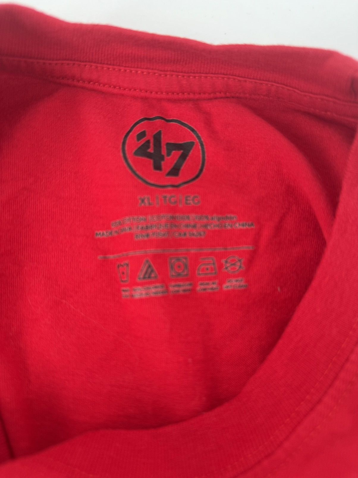 47 Brand Kansas City Chiefs Red S/S T-Shirt 47 Arrowhead KC Size XL Size US XL / EU 56 / 4 - 3 Thumbnail