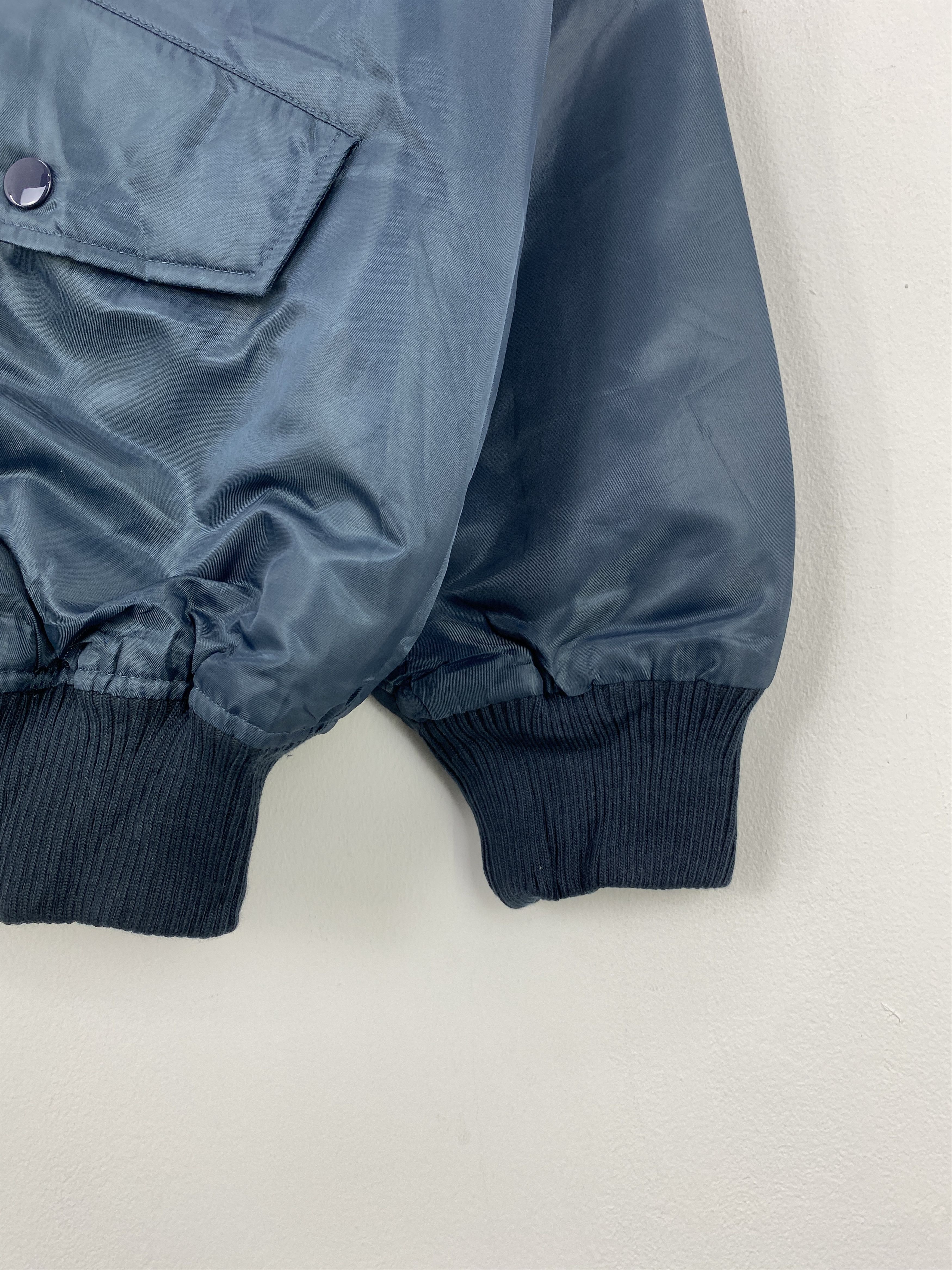 Japanese Brand Vintage 90s Sun Faded Sherpa Bomber Jacket J1834 Size US L / EU 52-54 / 3 - 6 Thumbnail