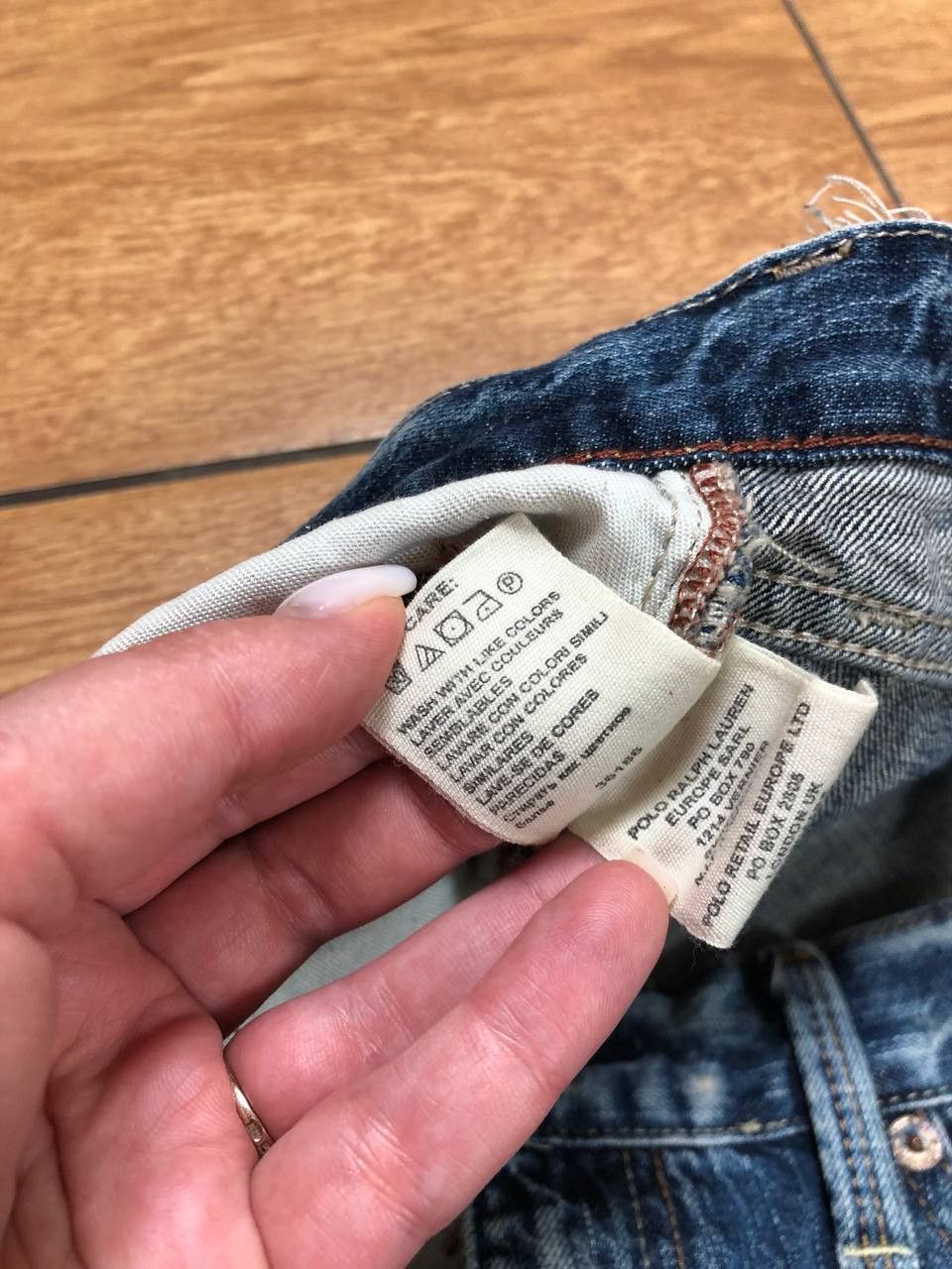 Polo Ralph Lauren mens jeans Polo Ralph Lauren Vintage Crazy Y2K denim Size US 29 - 5 Thumbnail