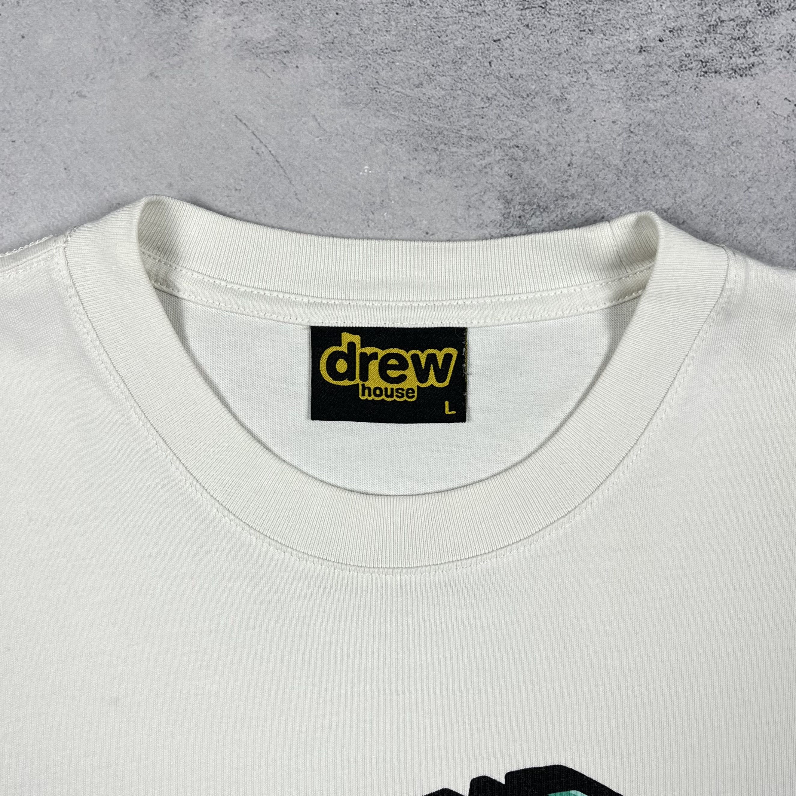 Drew House Drew House Script Big Logo T Shirt Size US L / EU 52-54 / 3 - 8 Thumbnail