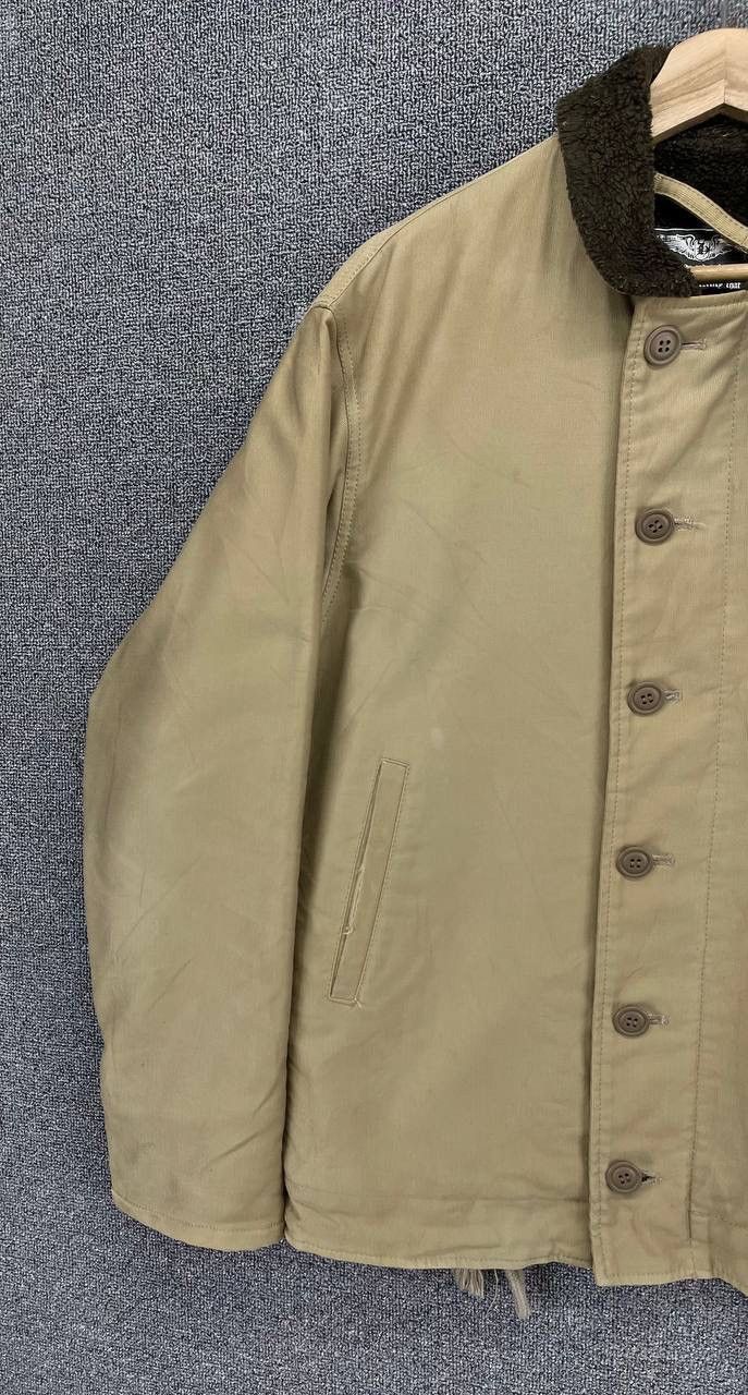 Vintage Vintage Hide and Seek Shearling Sherpa Military Jacket Size US M / EU 48-50 / 2 - 3 Thumbnail