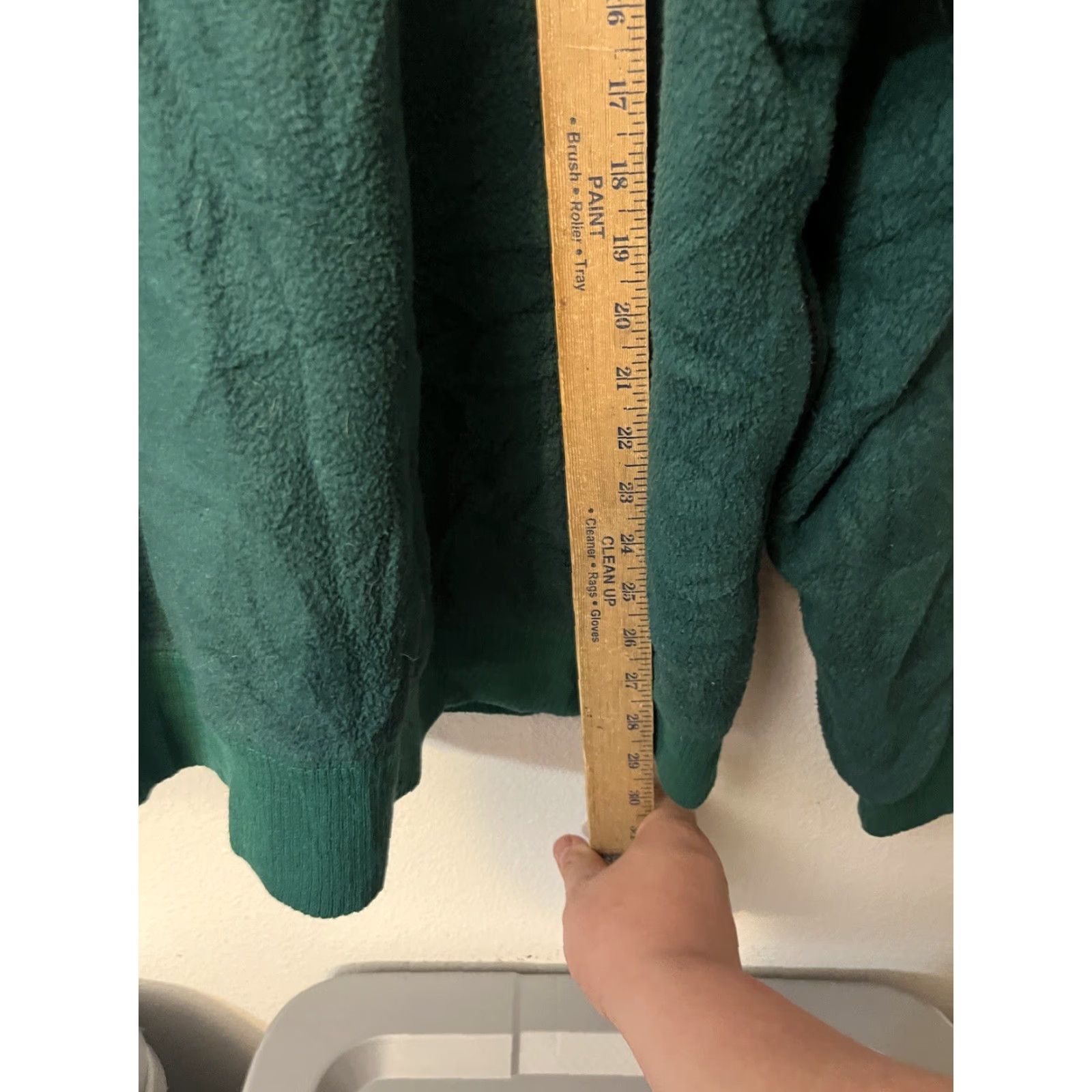 Banana Republic VINTAGE Banana Republic 1/4 Zip Fleece Shacket Shirt Unisex Adults XL Green Size US XL / EU 56 / 4 - 5 Thumbnail