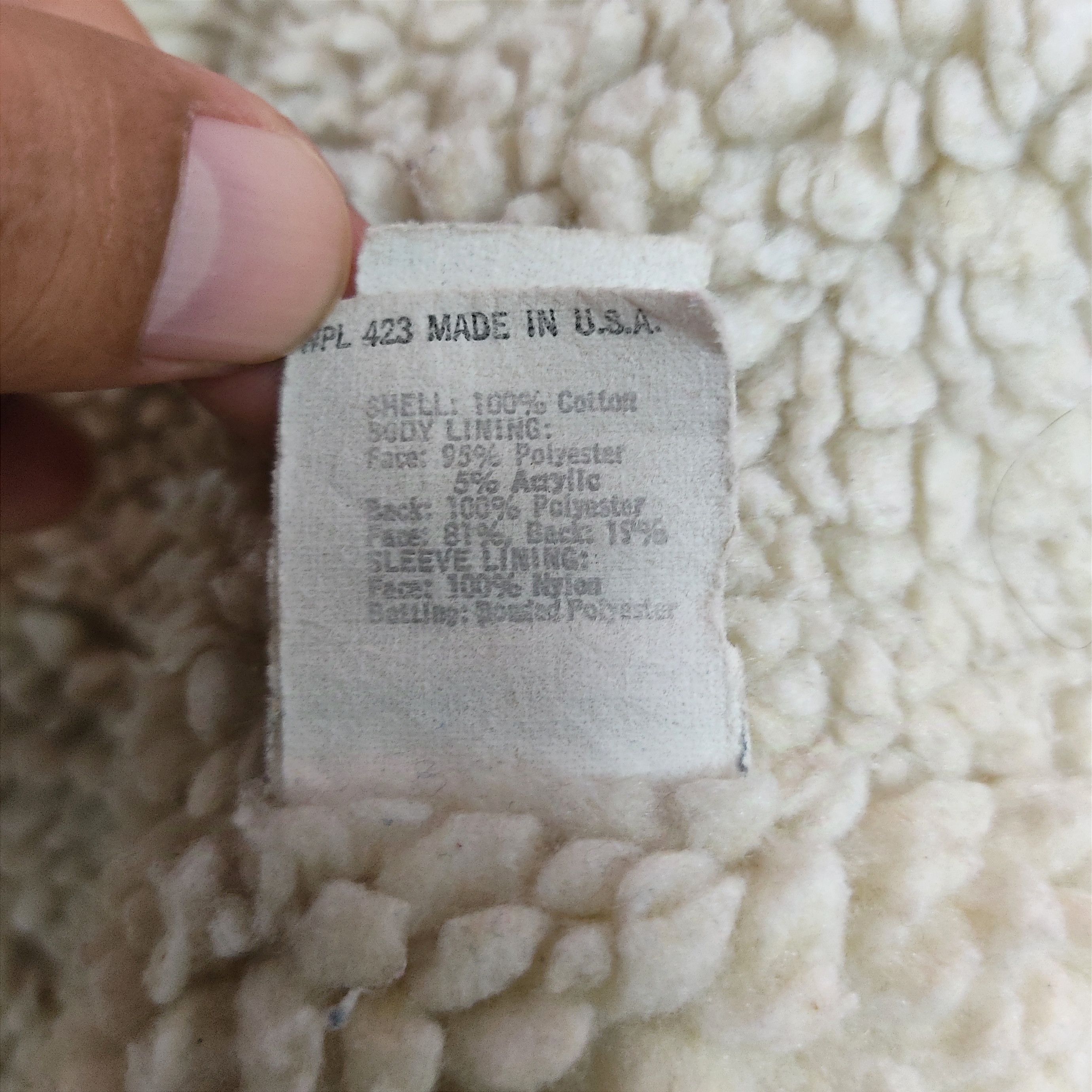 Levi's Vintage 80s Levi's Sherpa Lined Distressed Trucker Jacket Size US S / EU 44-46 / 1 - 13 Thumbnail