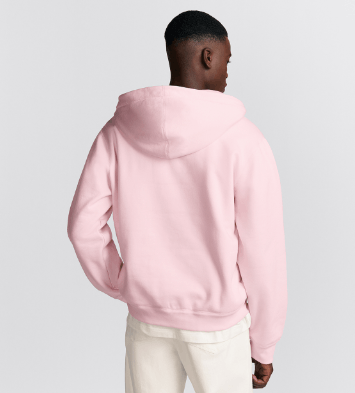 Dior o1w1db10625 CD Heart Relaxed-Fit Hoodie in Pink Size US L / EU 52-54 / 3 - 6 Thumbnail
